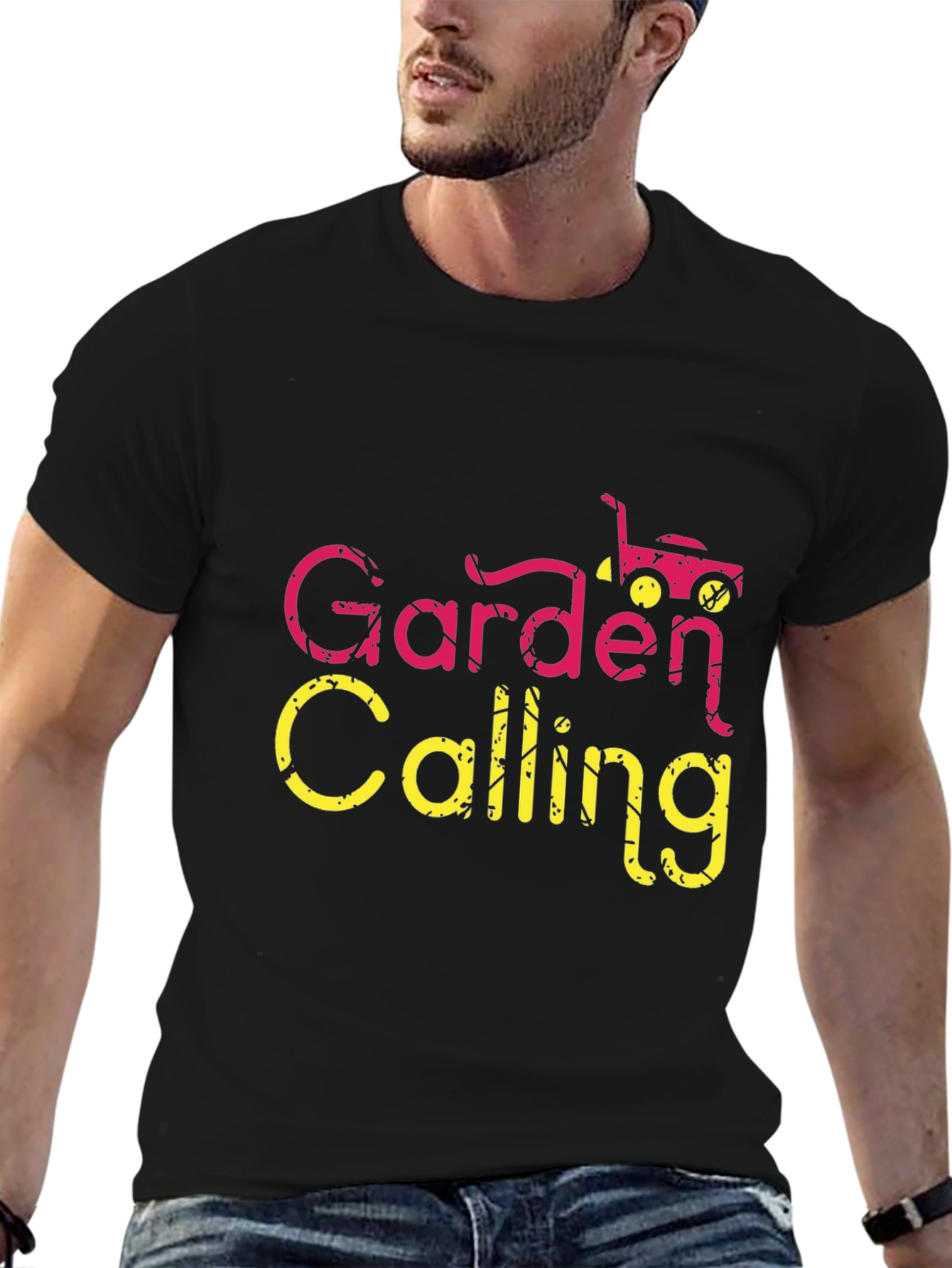 Garden Calling Black T-Shirt