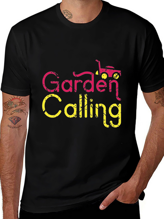 Garden Calling Black T-Shirt