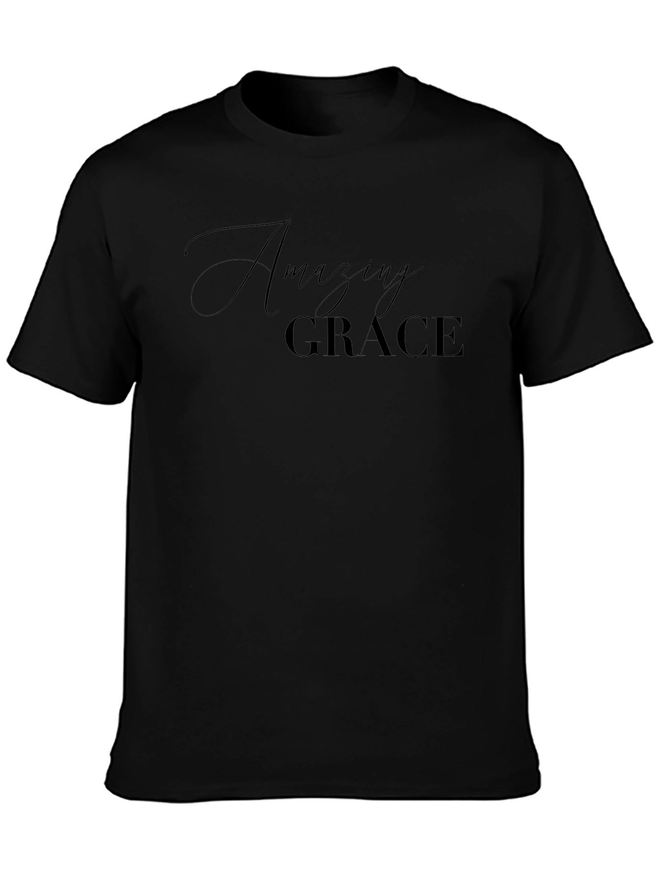 Amazing Grace Black T-Shirt