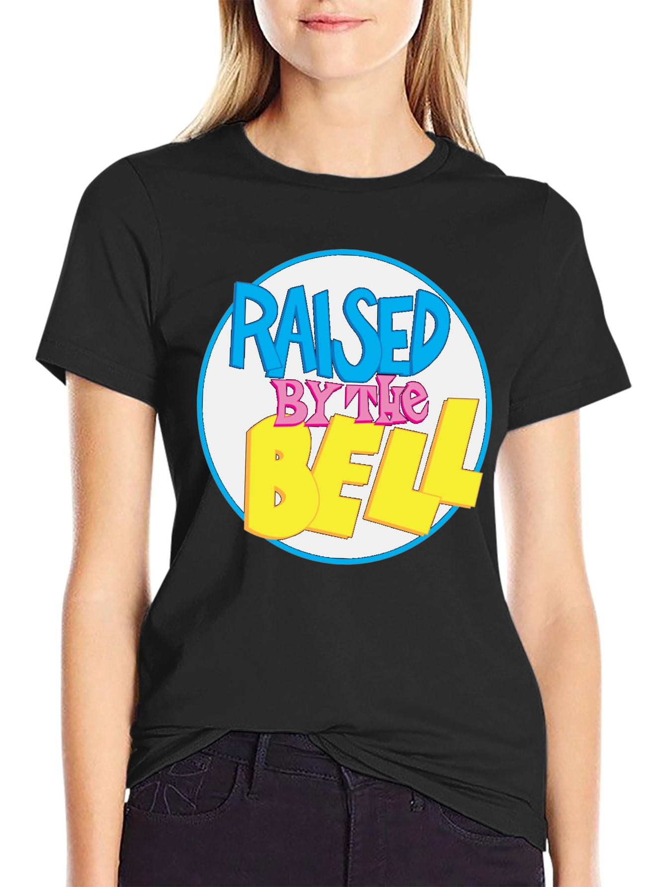 Raised by the Bell Black T-Shirt