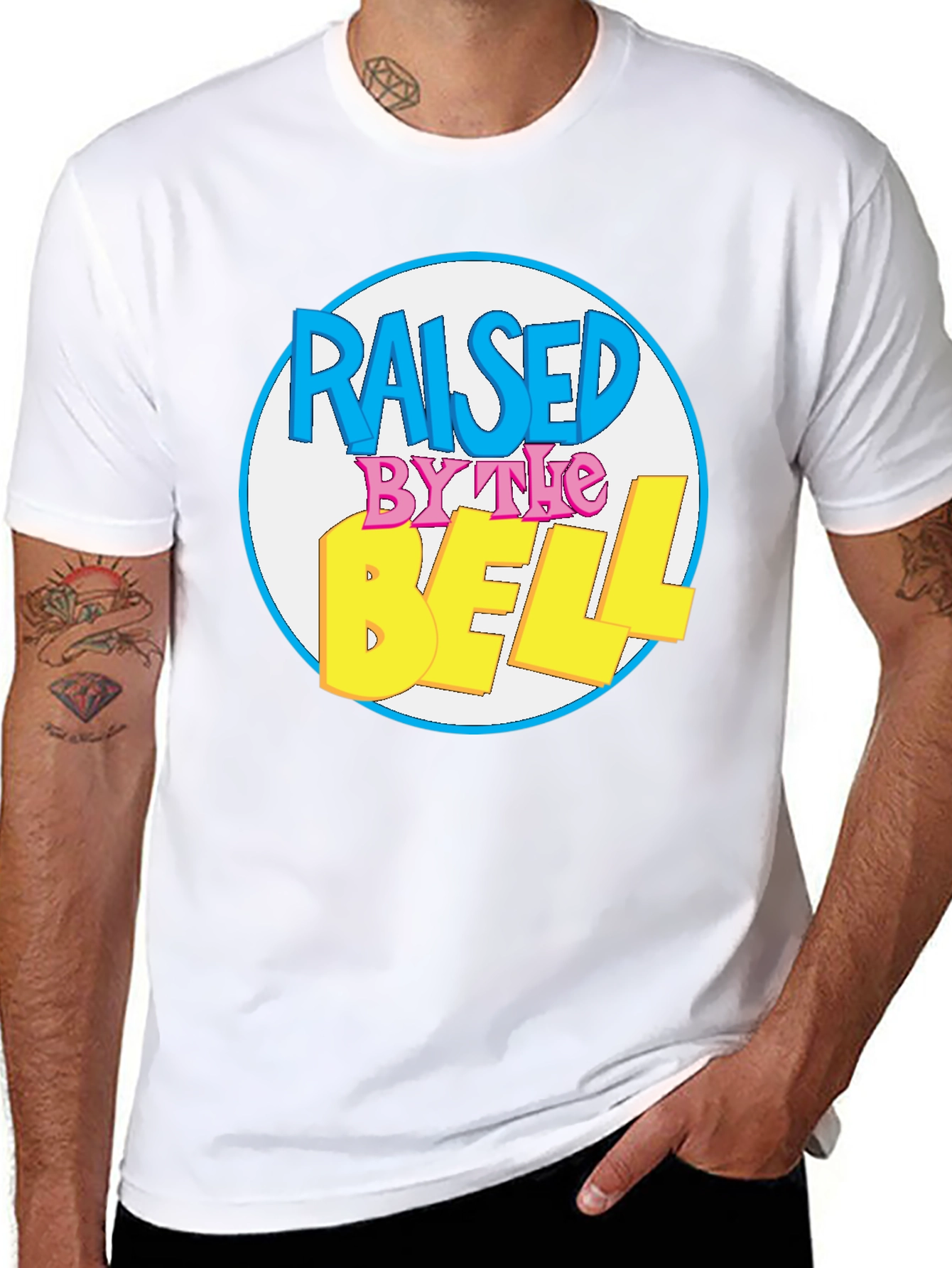Raised by the Bell Black T-Shirt