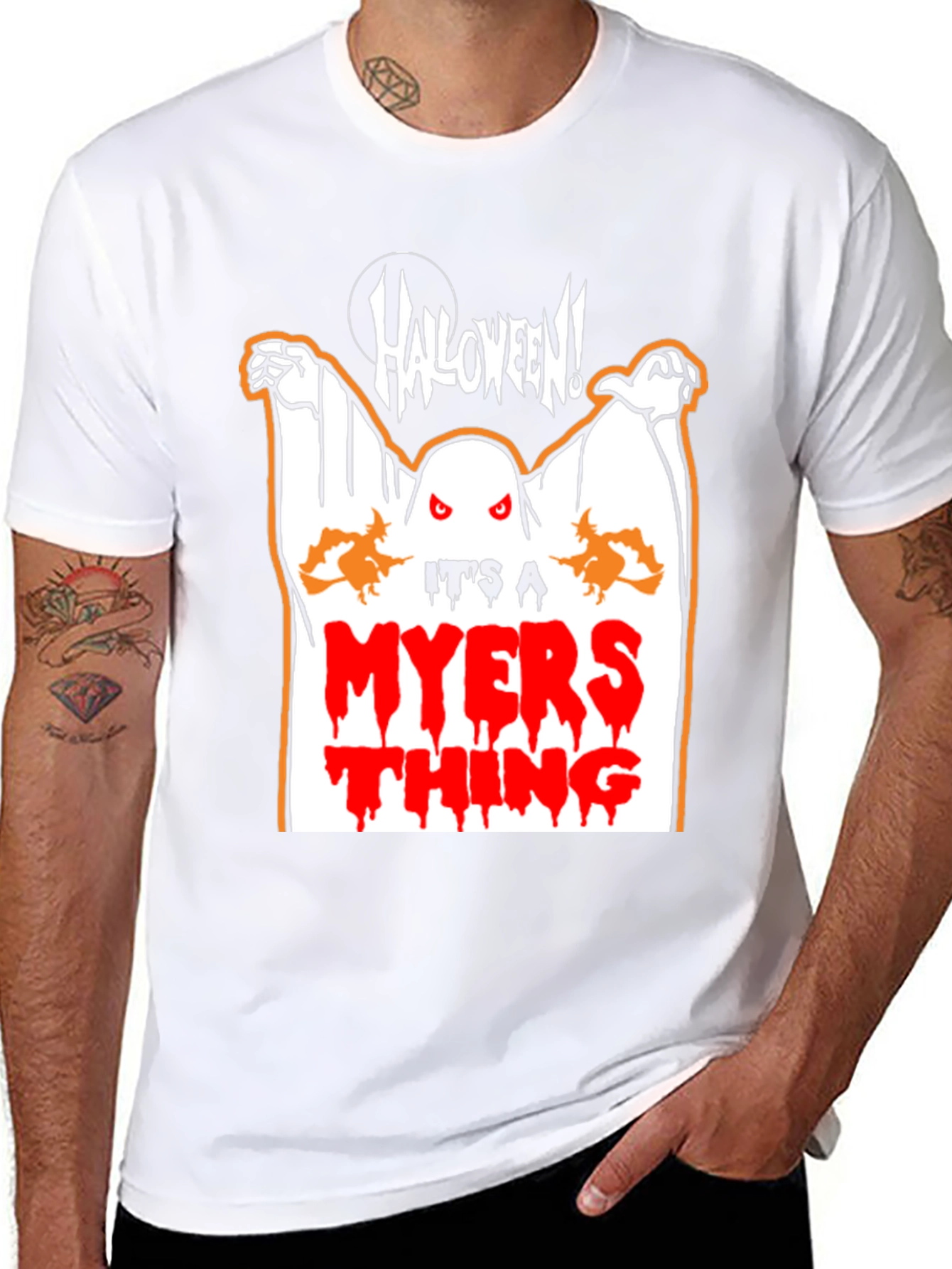 Halloween Myers Thing Graphic T-Shirt