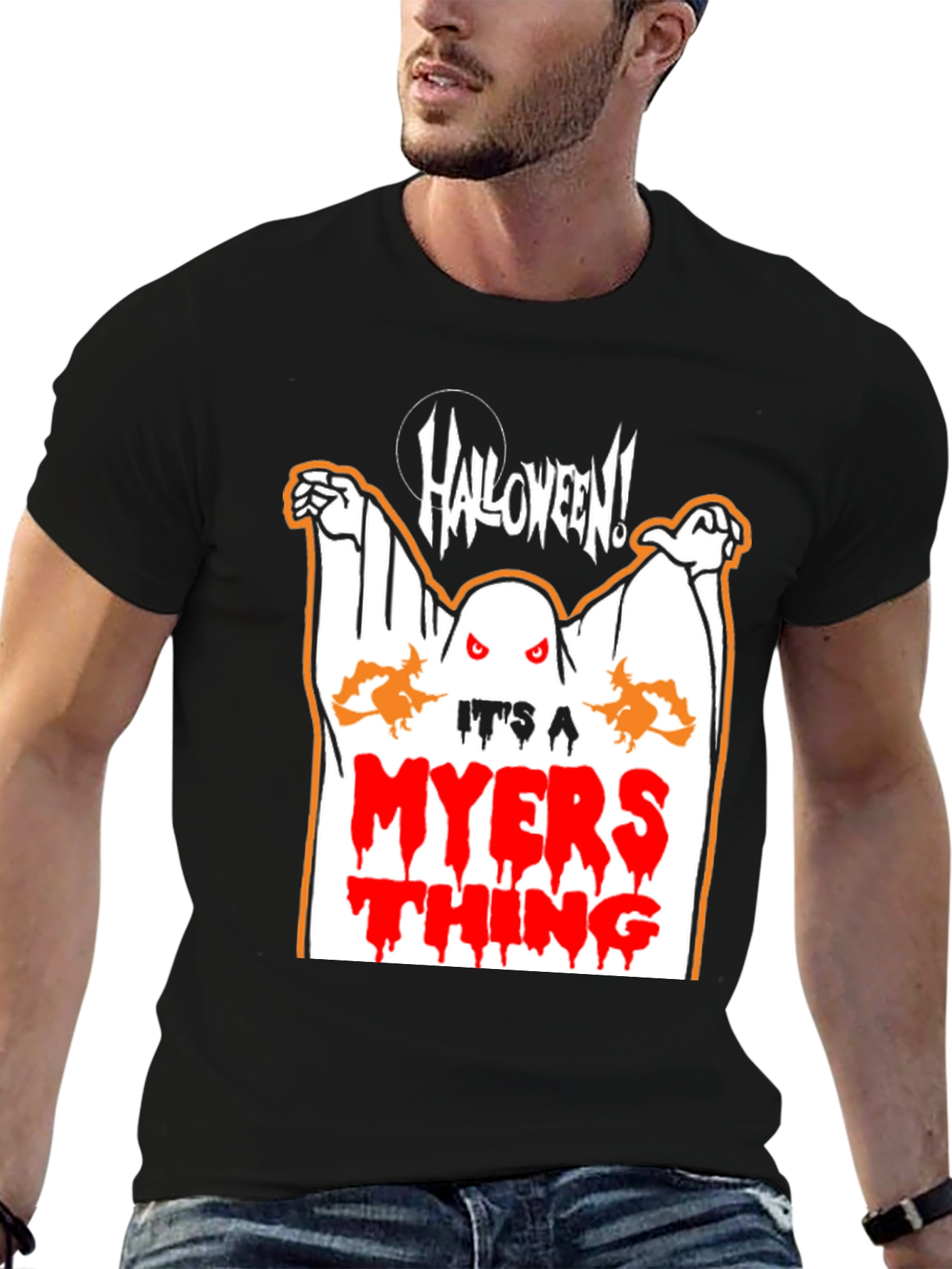 Halloween Myers Thing Graphic T-Shirt