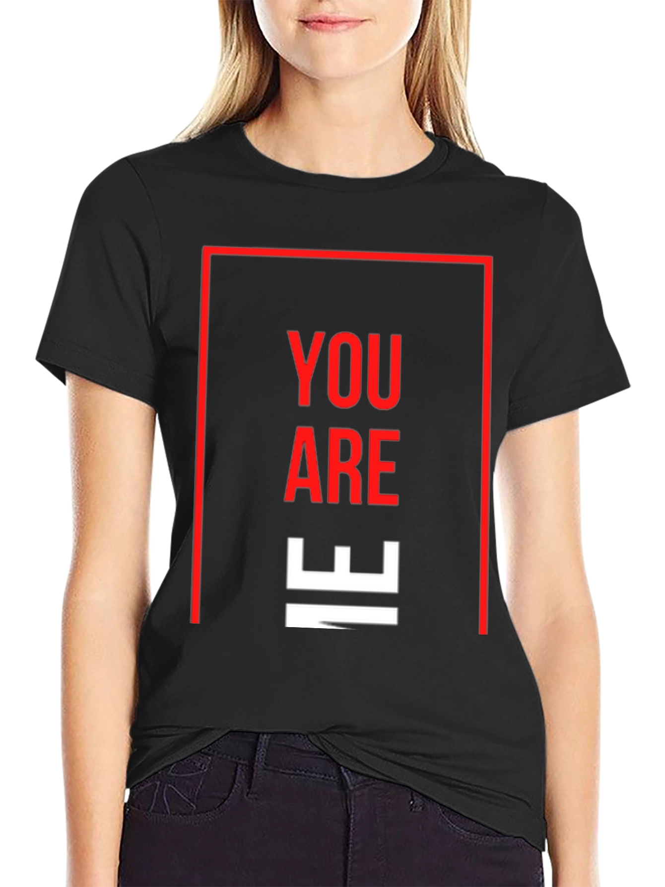 You Are IE T-Shirt - Modern Graphic Tee