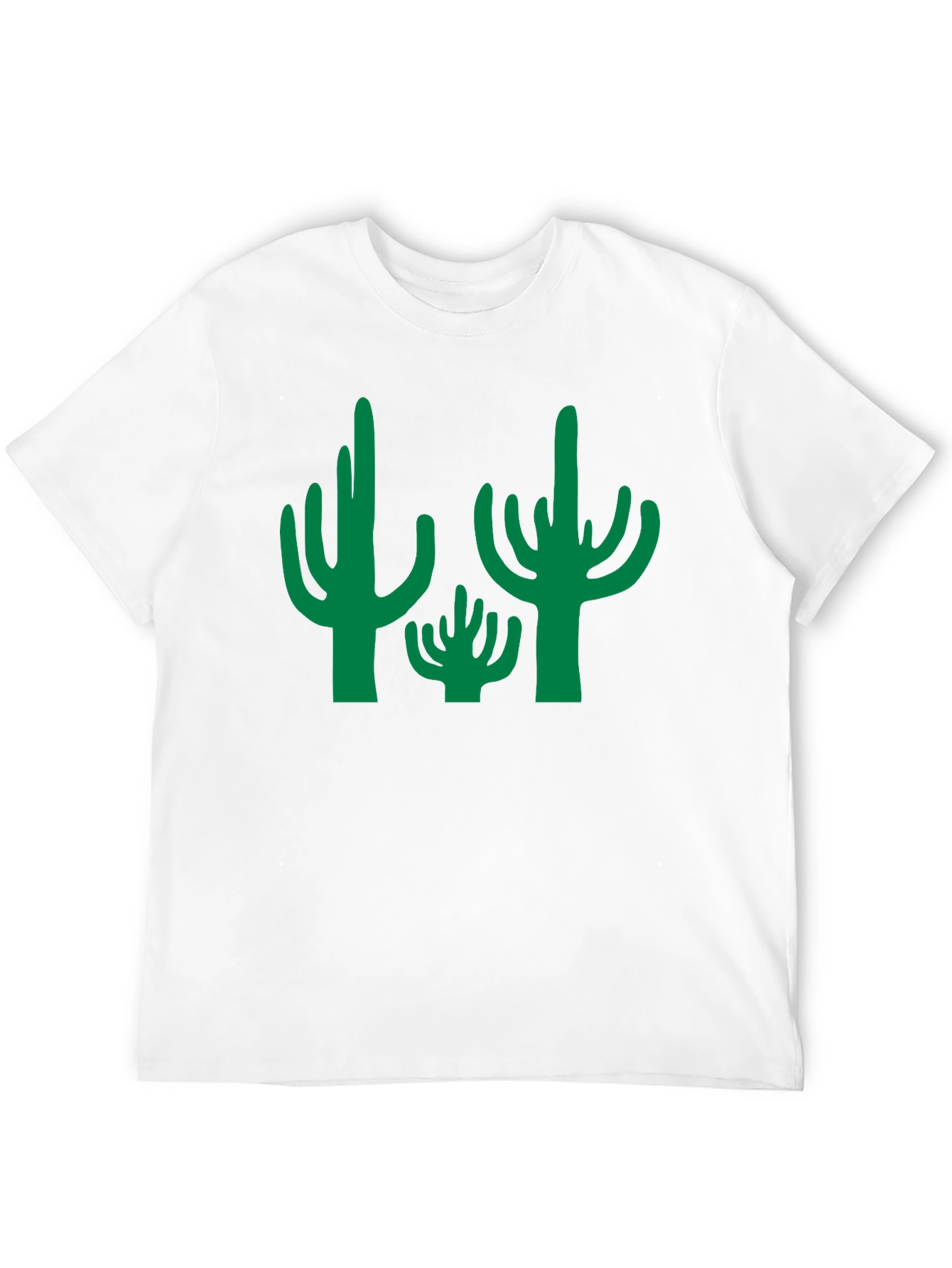 Cactus Graphic Tee - Desert Style Black T-Shirt