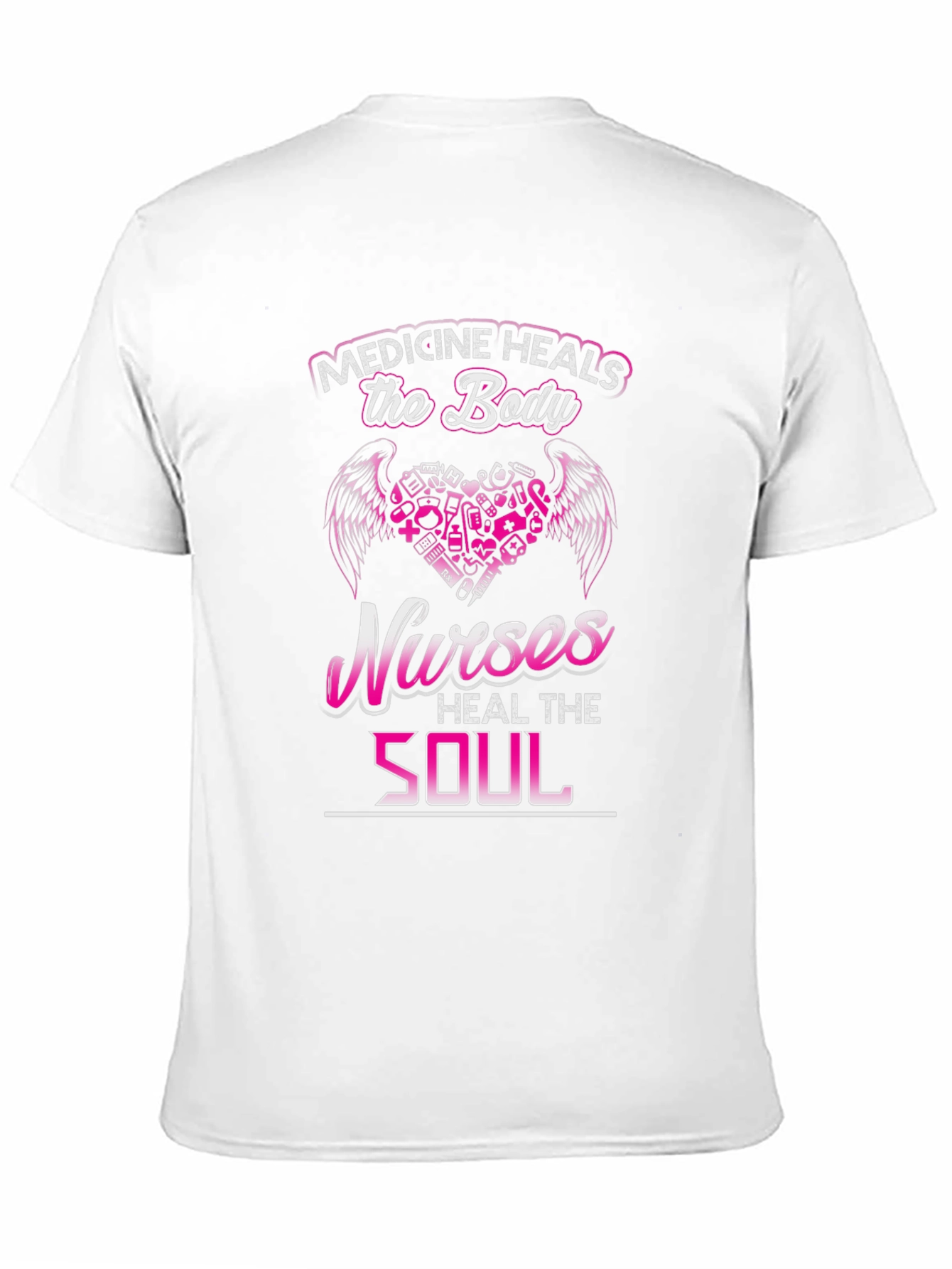 Nurses Heal the Soul Graphic T-Shirt