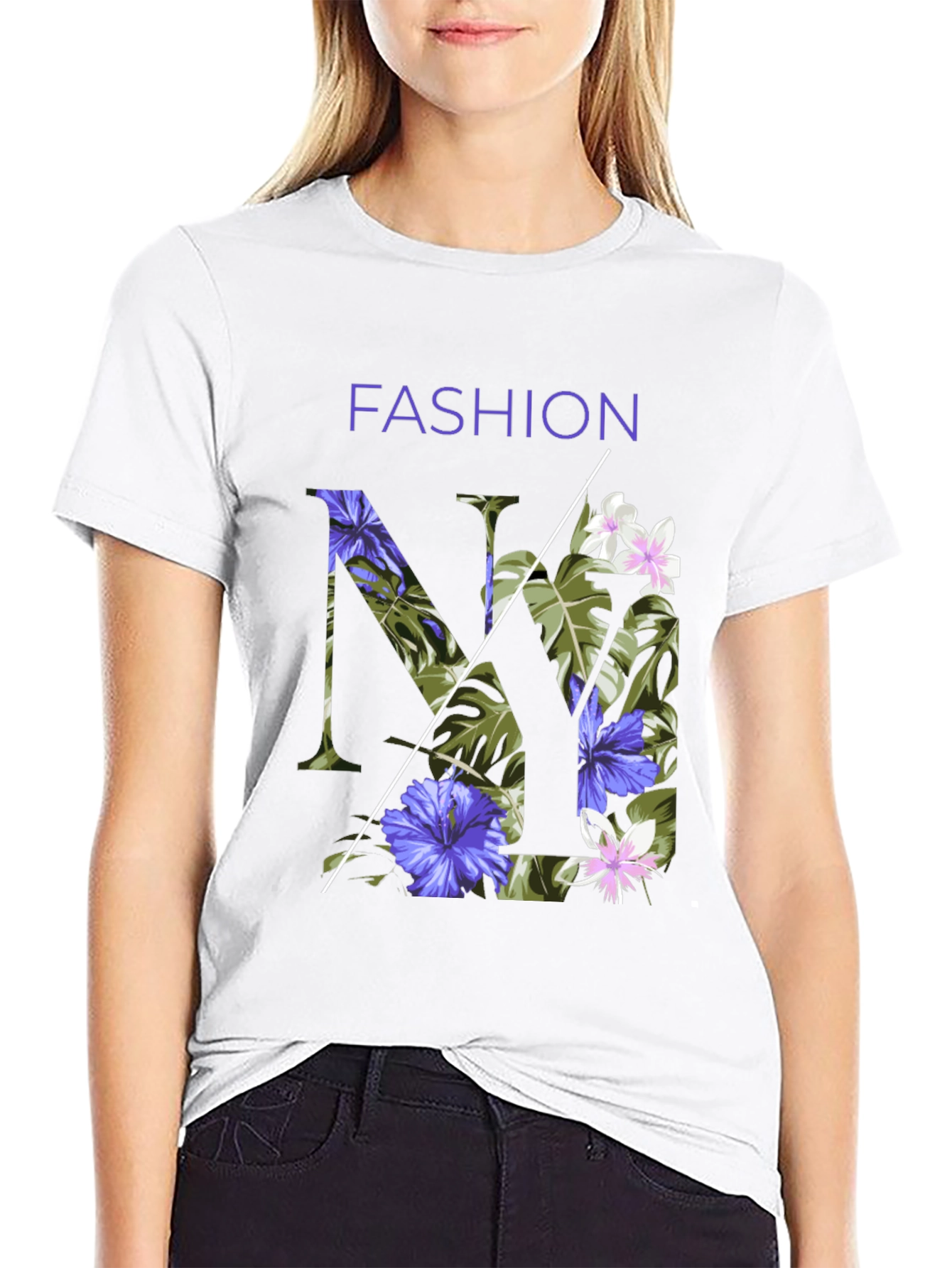 Floral Fashion NY Mens T-Shirt