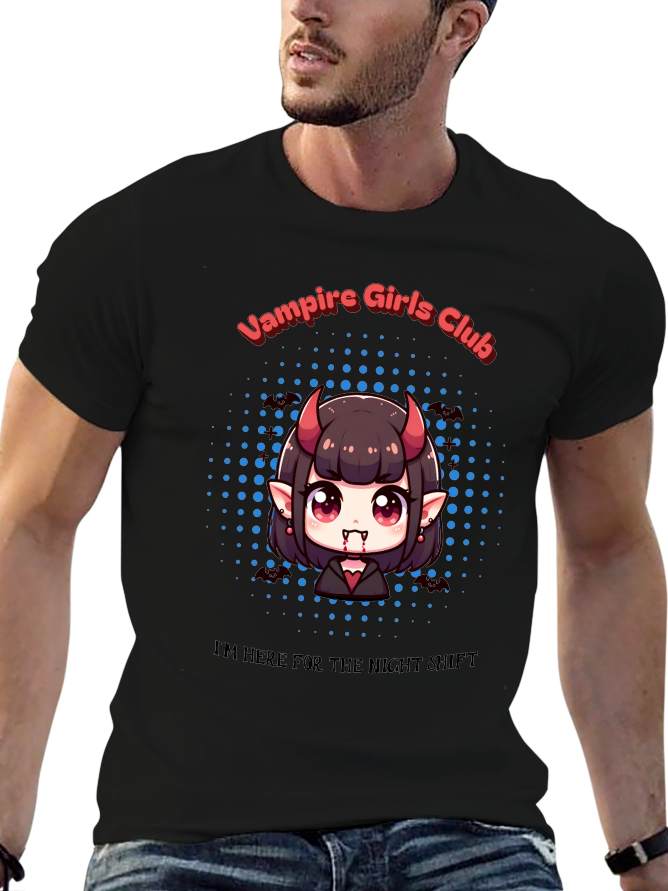 Vampire Girls Club Night Shift T-Shirt