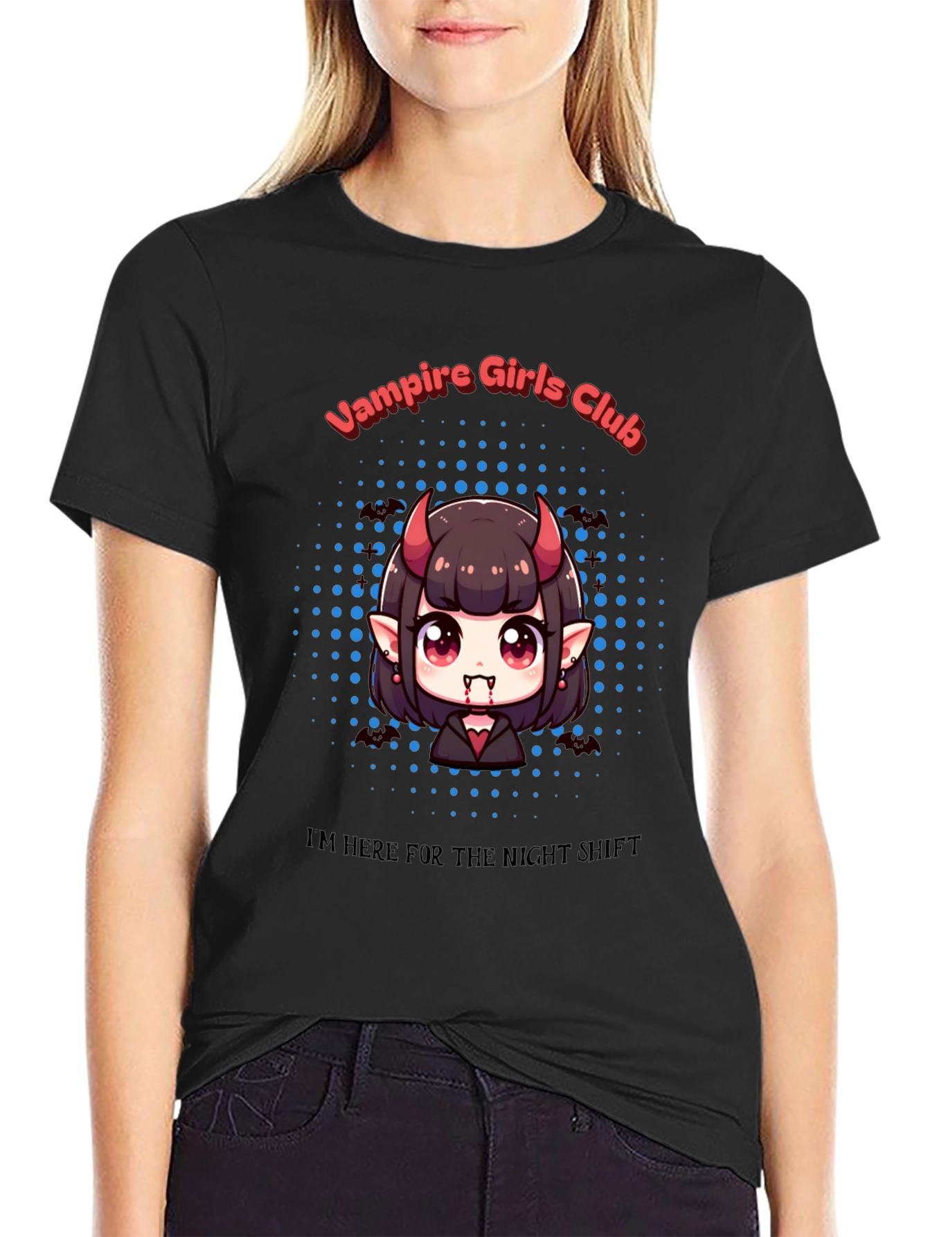 Vampire Girls Club Night Shift T-Shirt