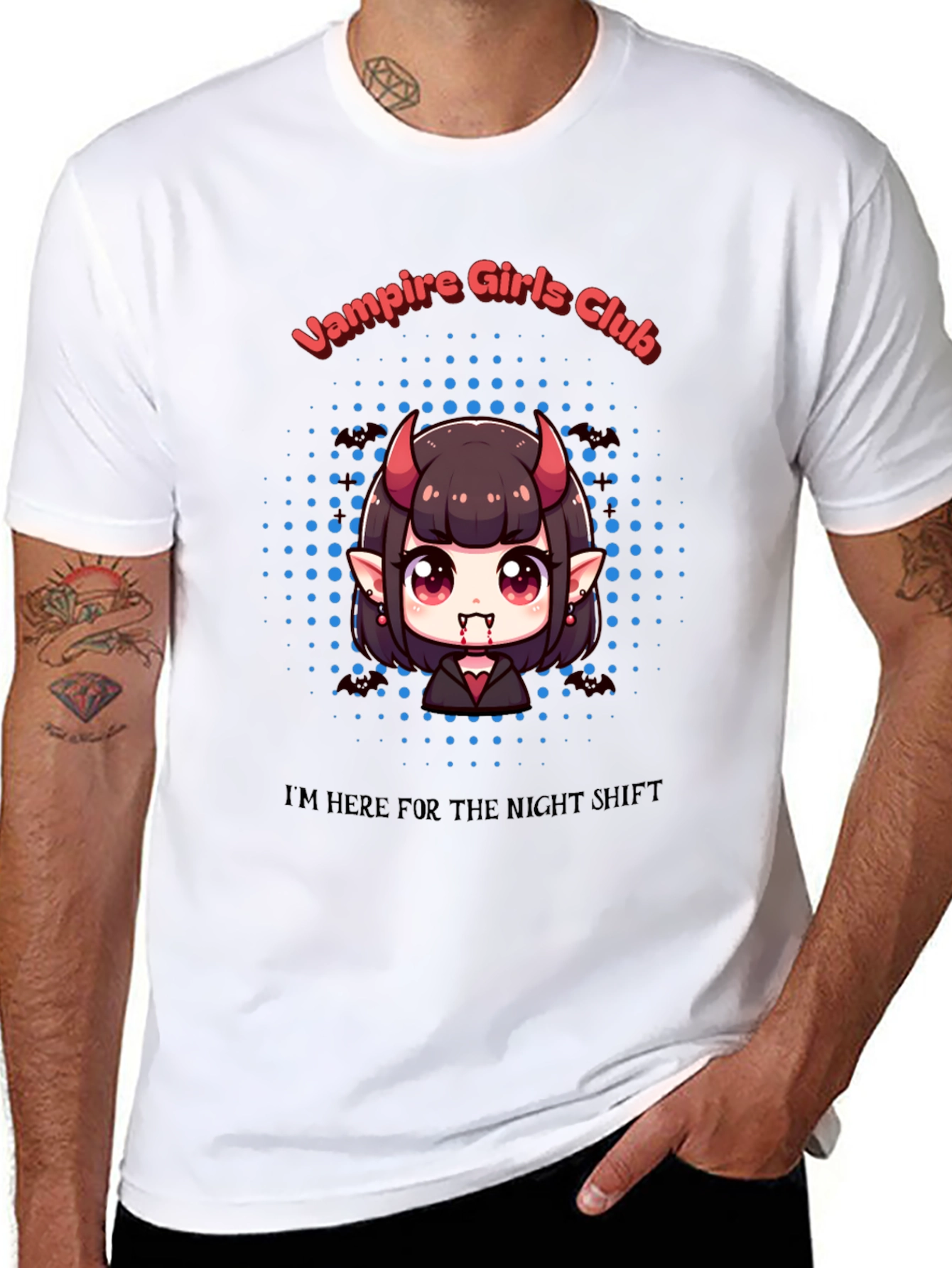 Vampire Girls Club Night Shift T-Shirt