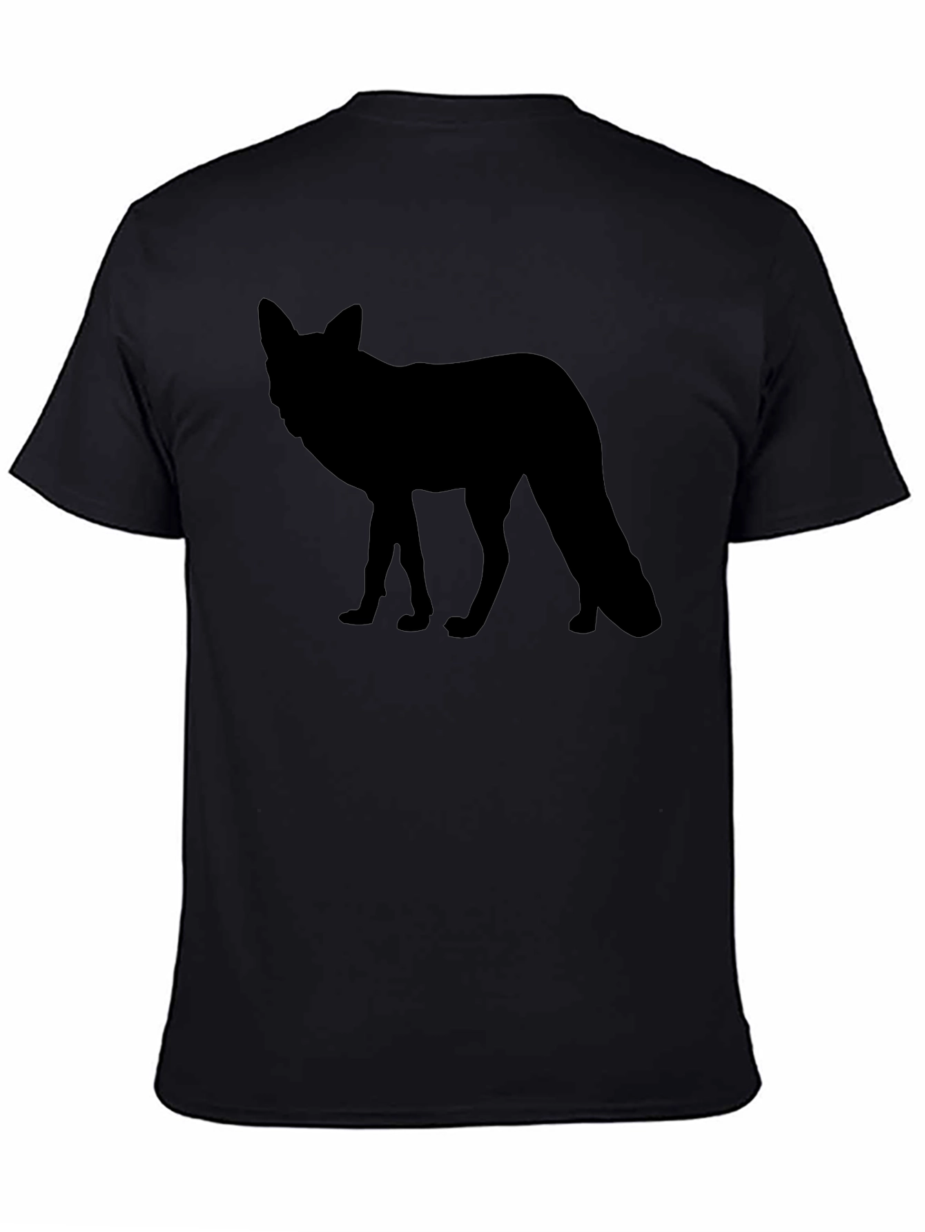 Silhouette Fox Graphic T-Shirt