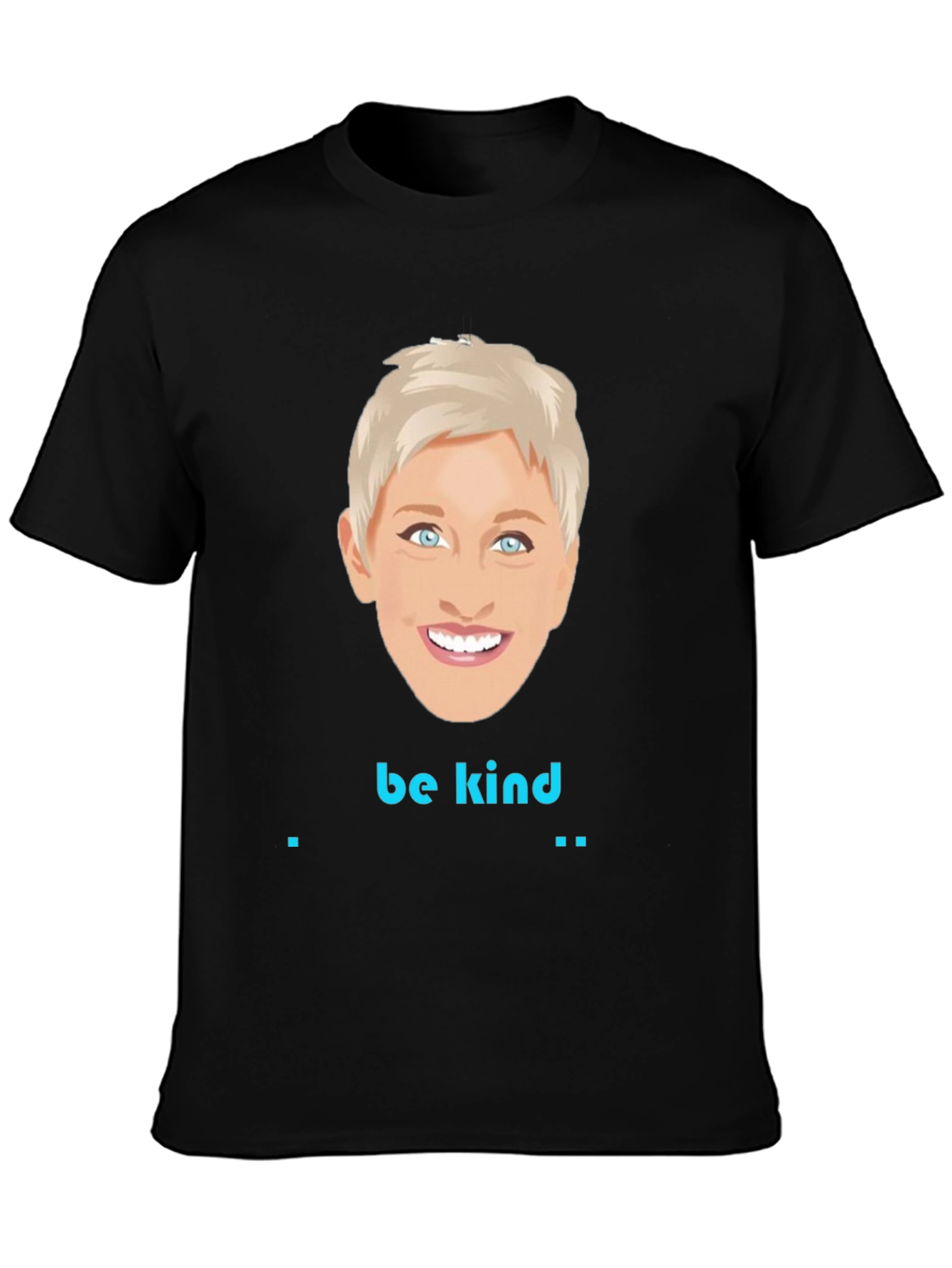 Ellen DeGeneres Be Kind Graphic Tee - Black