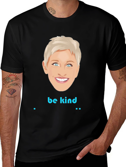 Ellen DeGeneres Be Kind Graphic Tee - Black
