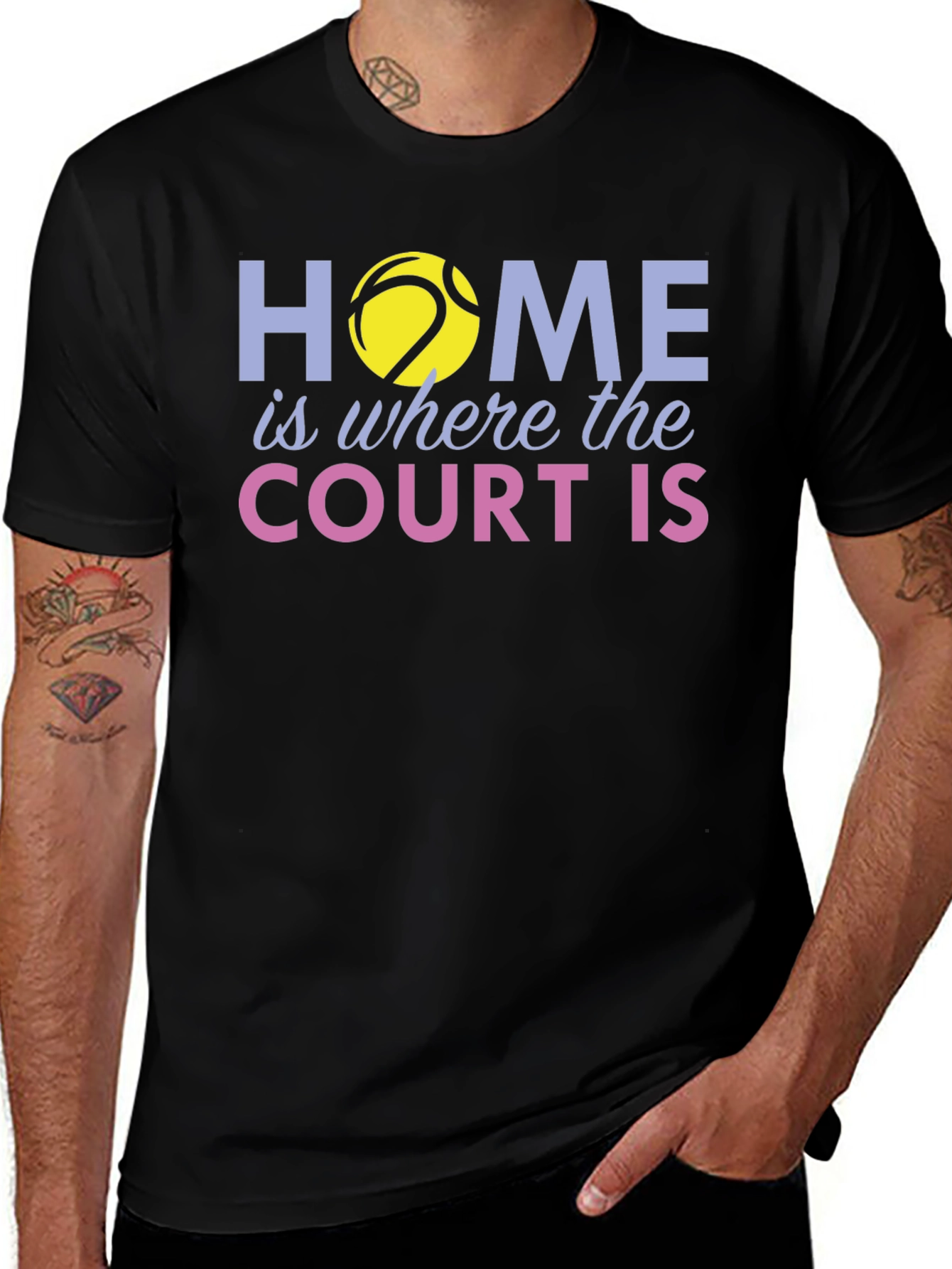 Home is Where the Court Is T-Shirt