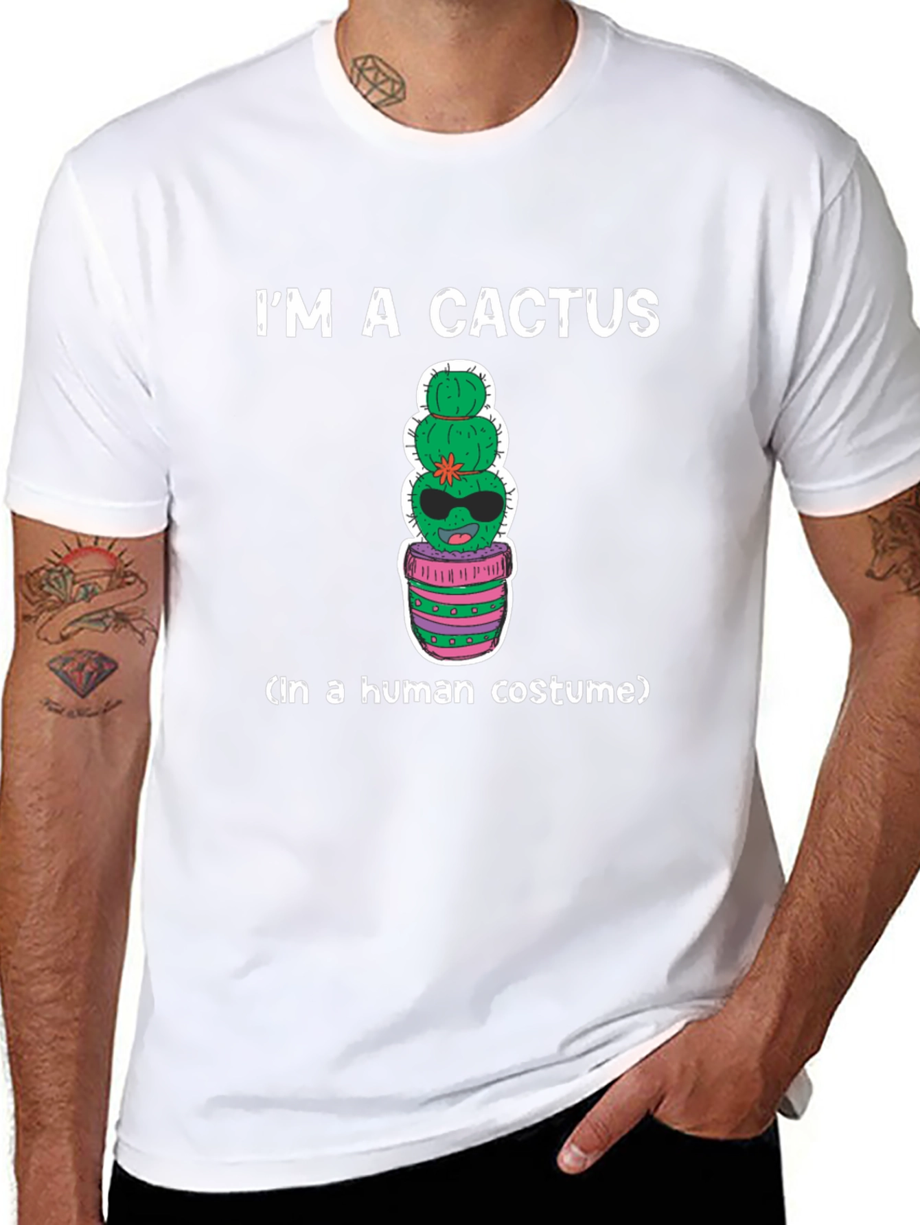 Im A Cactus In A Human Costume T-Shirt