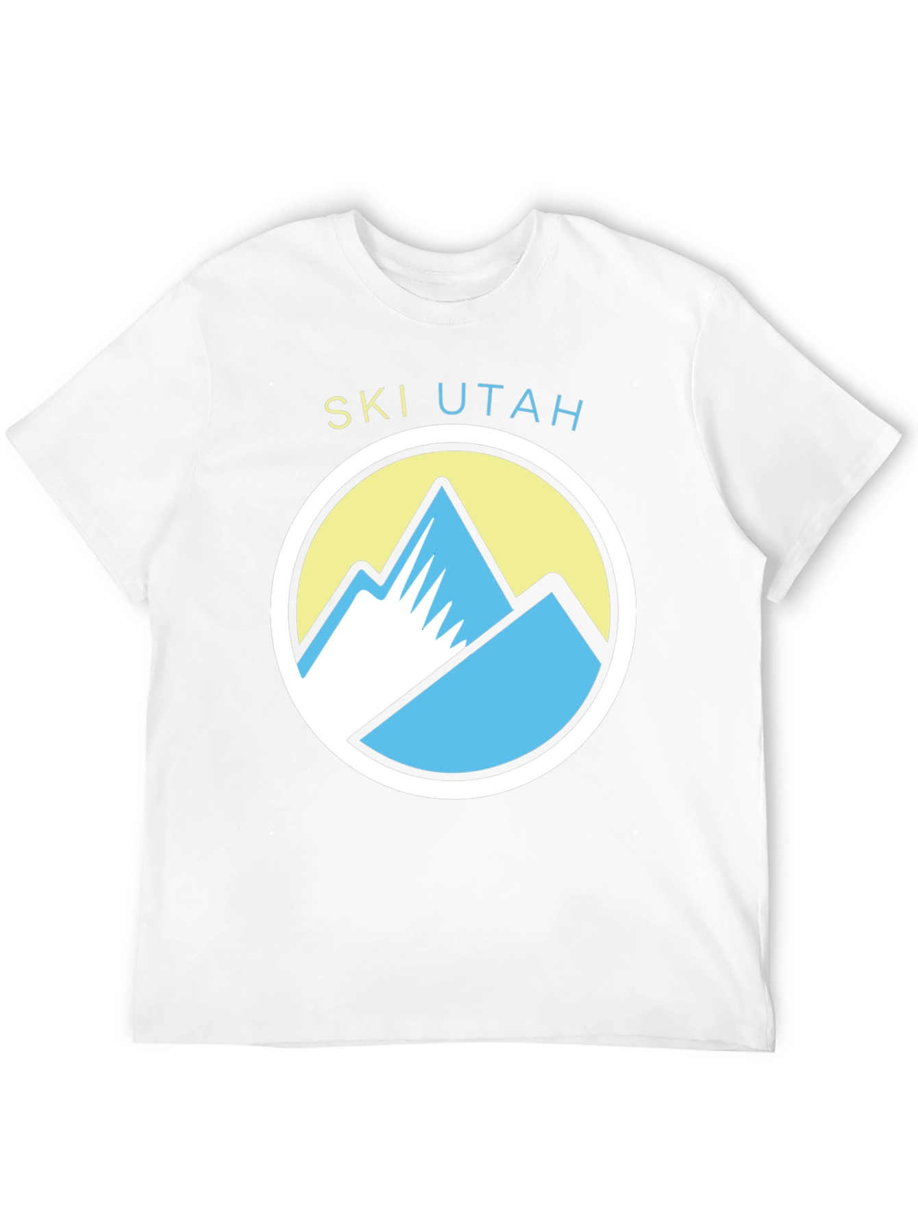 Ski Utah Graphic Tee - Mountain Design