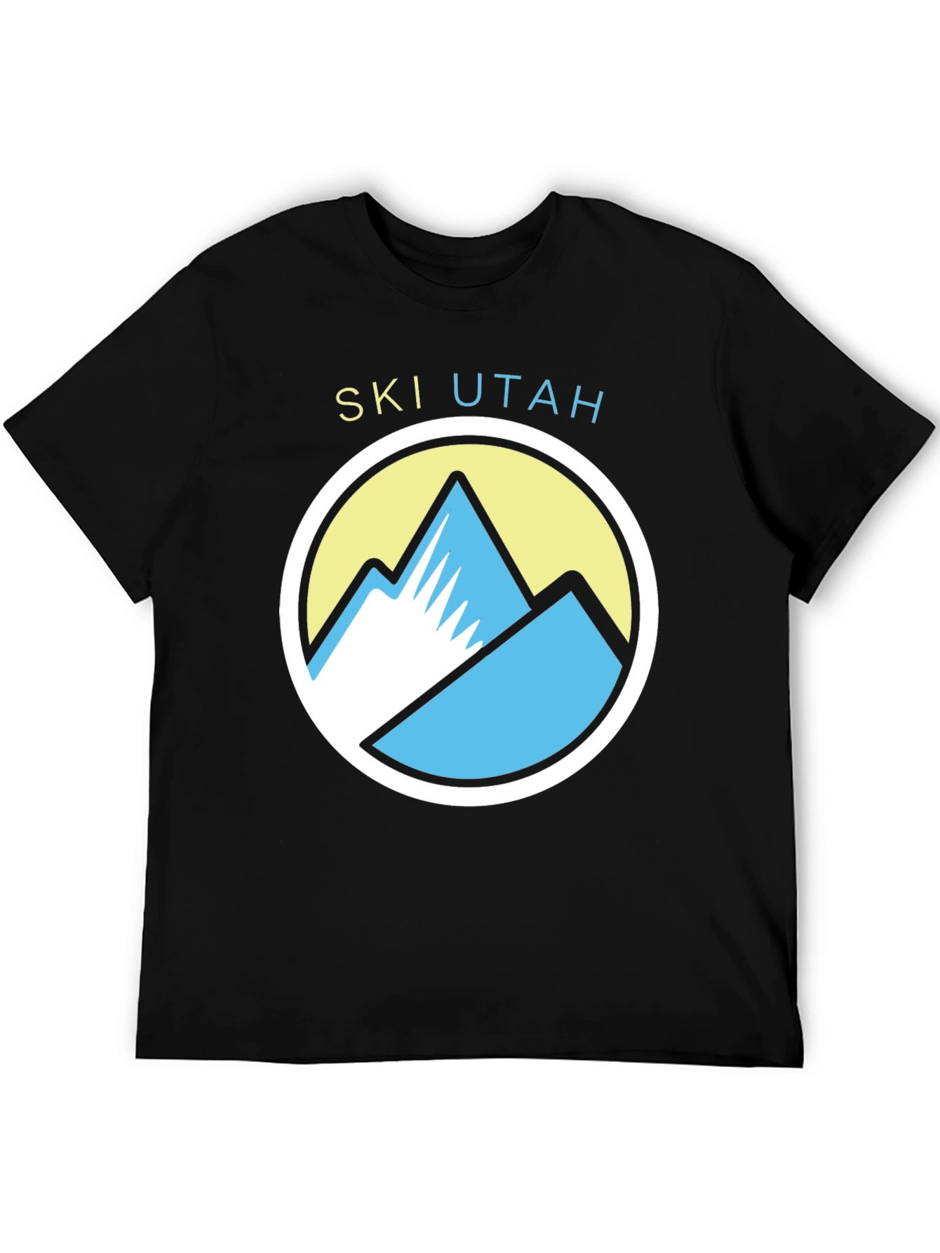 Ski Utah Graphic Tee - Mountain Design