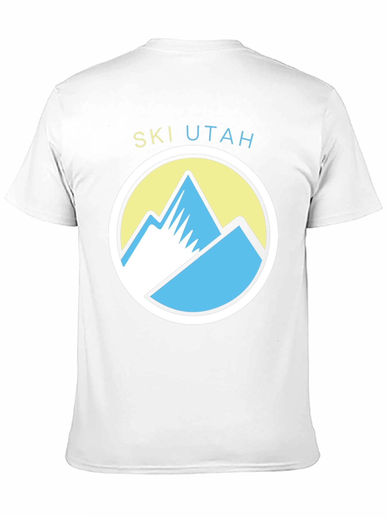 Ski Utah Graphic Tee - Mountain Design