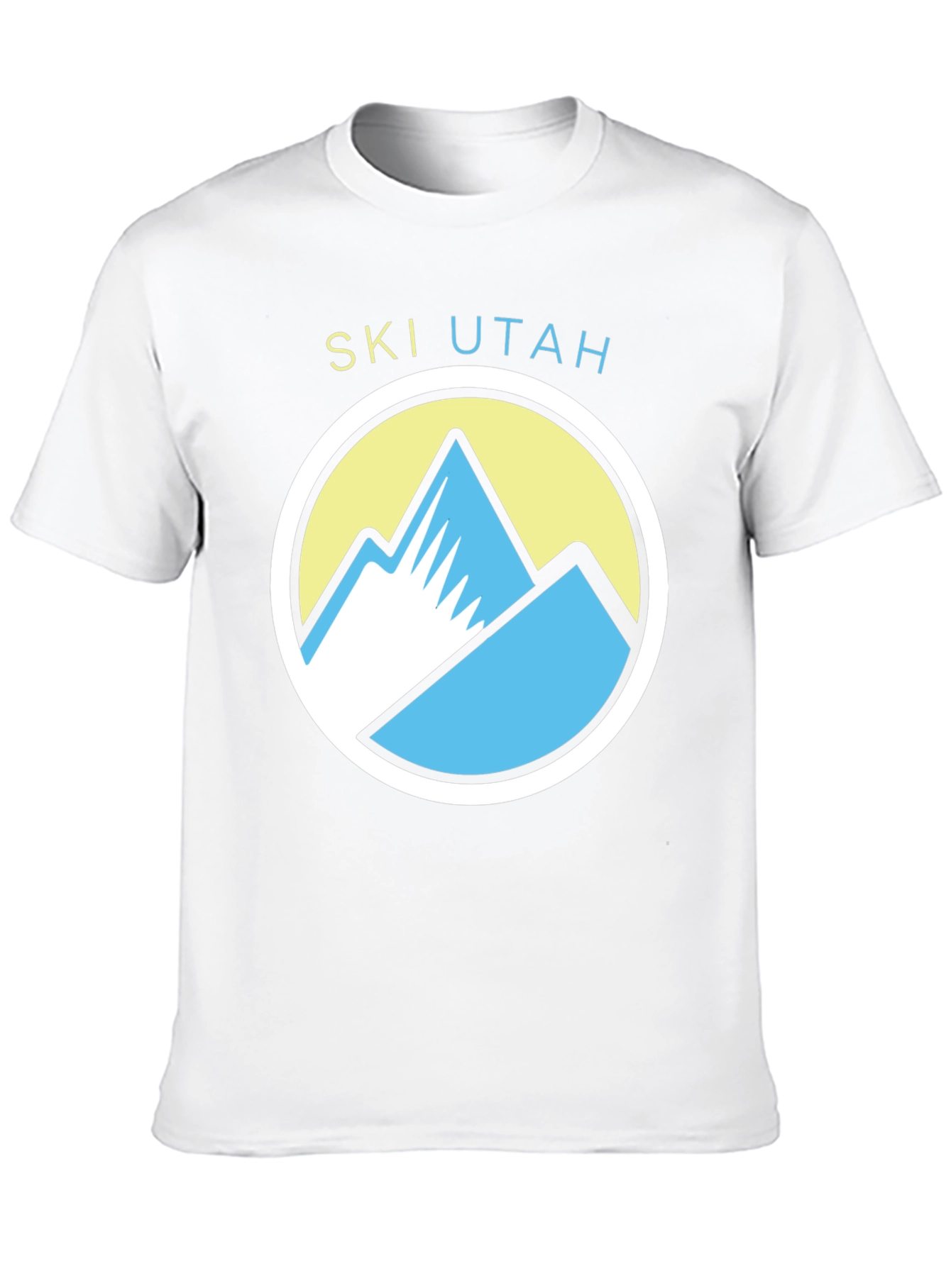 Ski Utah Graphic Tee - Mountain Design
