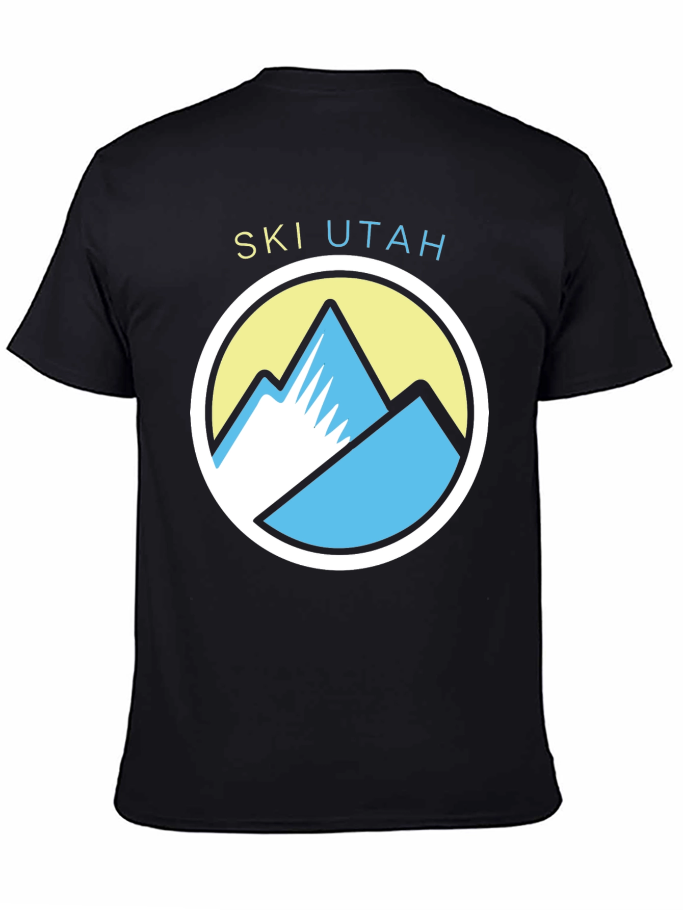 Ski Utah Graphic Tee - Mountain Design
