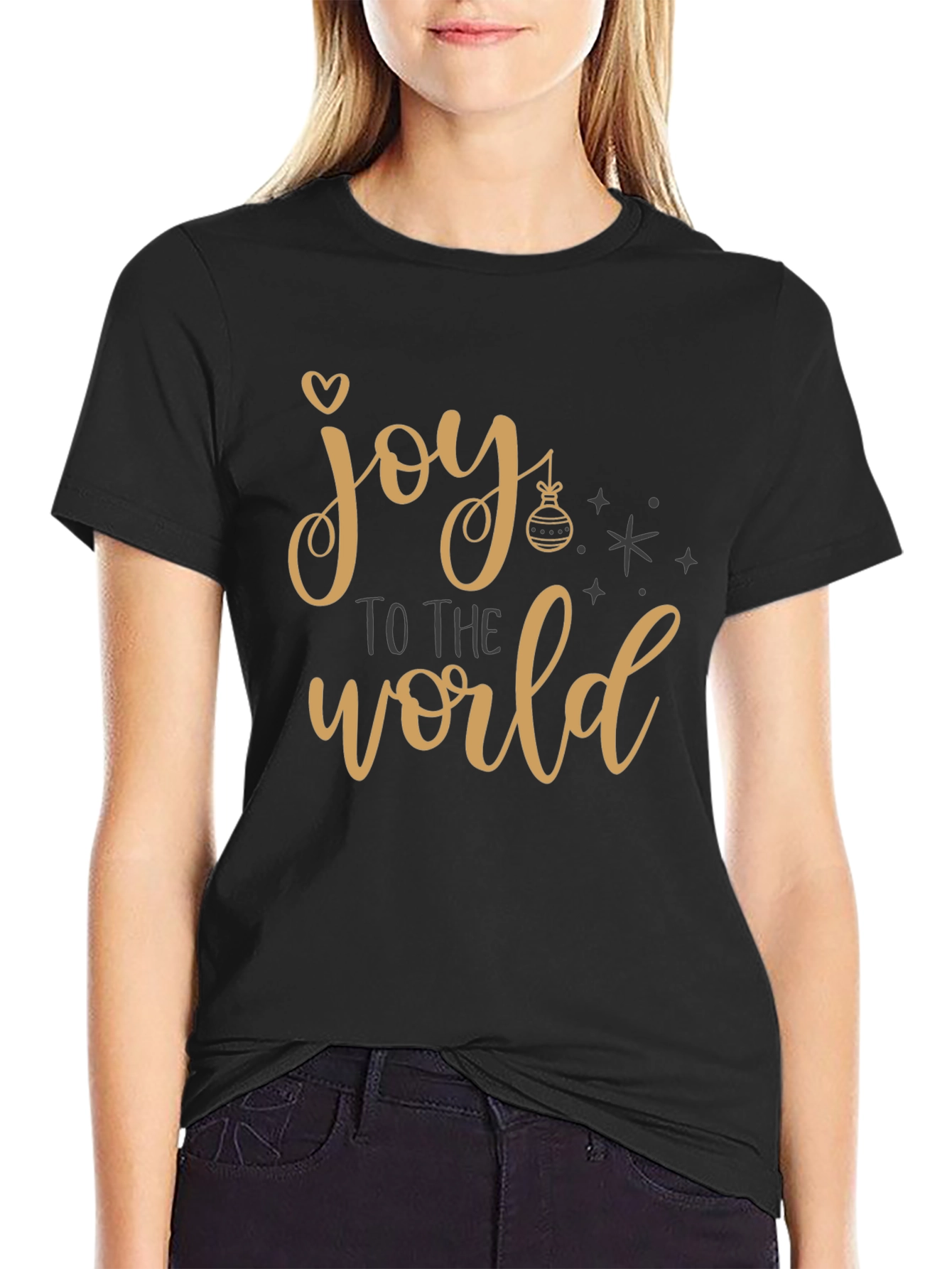 Joy to the World Christmas Graphic Tee