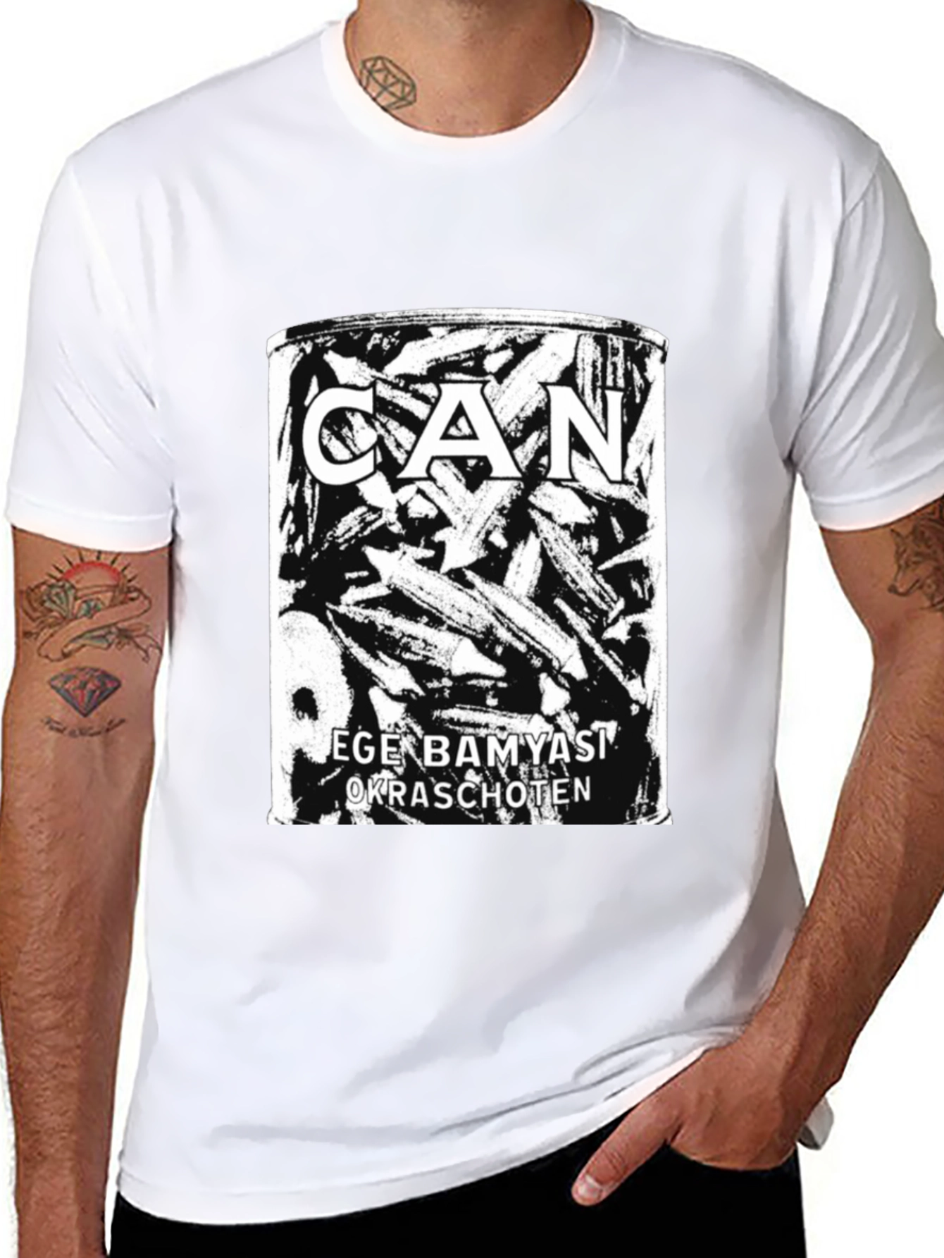 CAN Ege Bamyasi T-Shirt Black