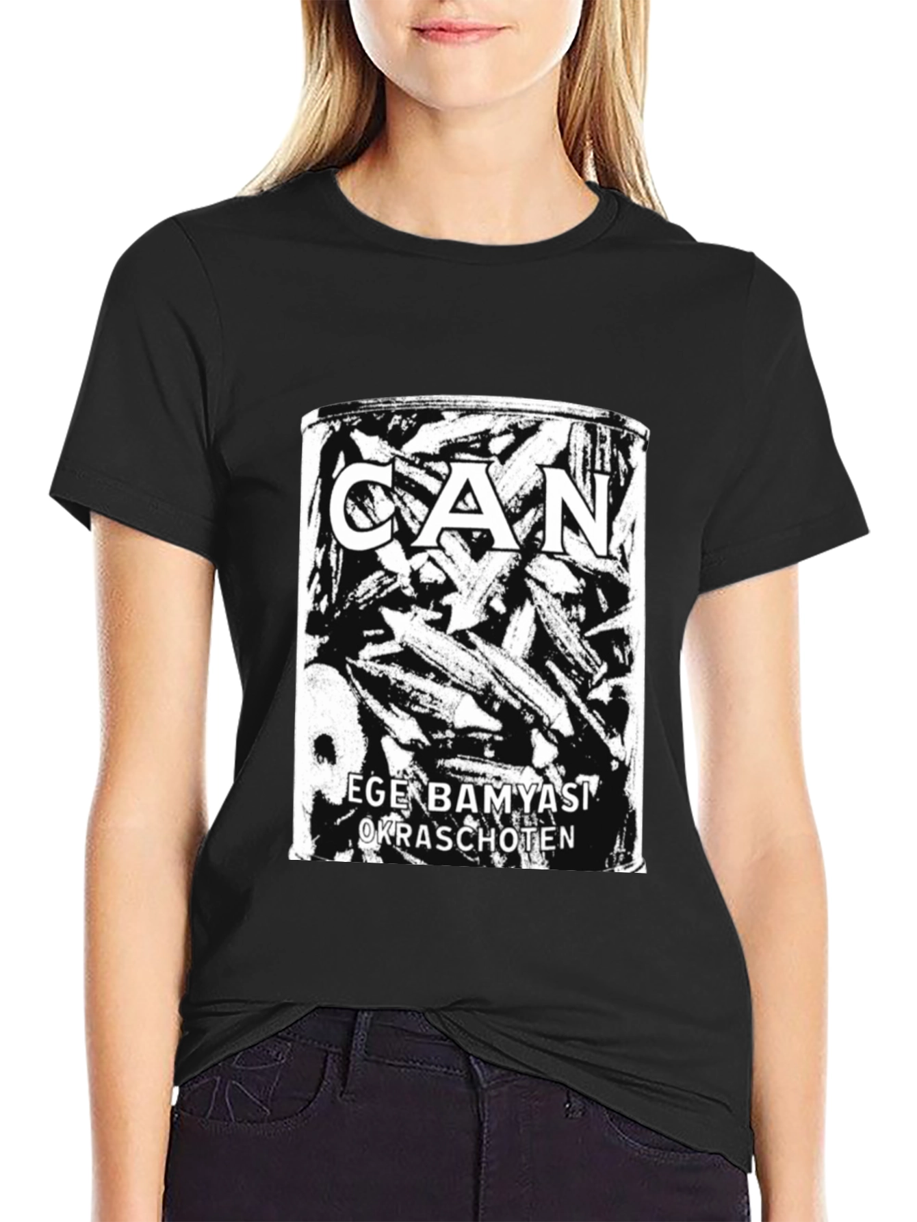 CAN Ege Bamyasi T-Shirt Black