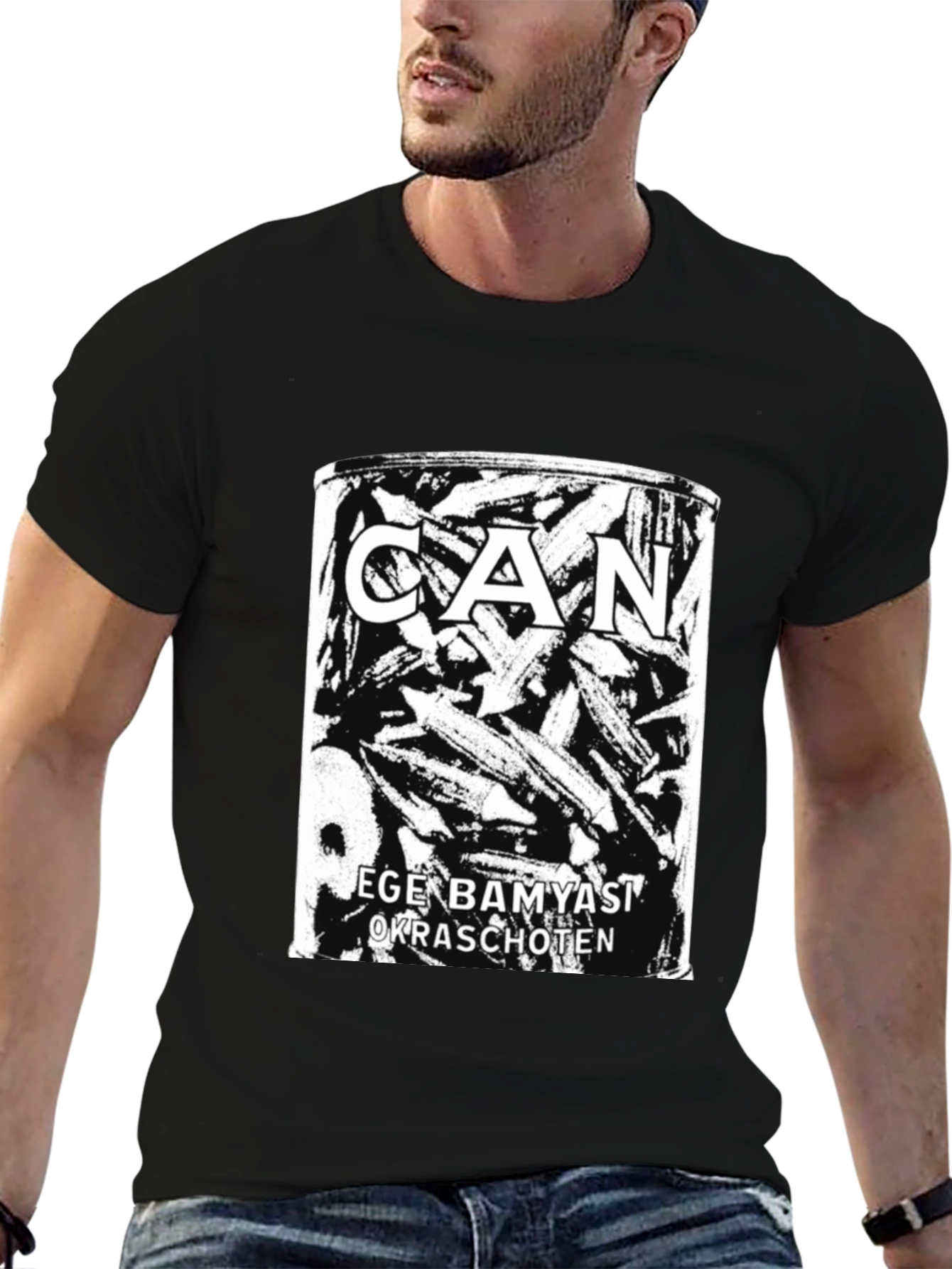 CAN Ege Bamyasi T-Shirt Black