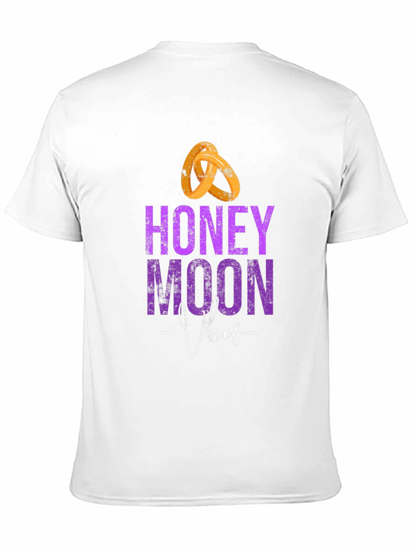 Honeymoon Vibes Black T-Shirt