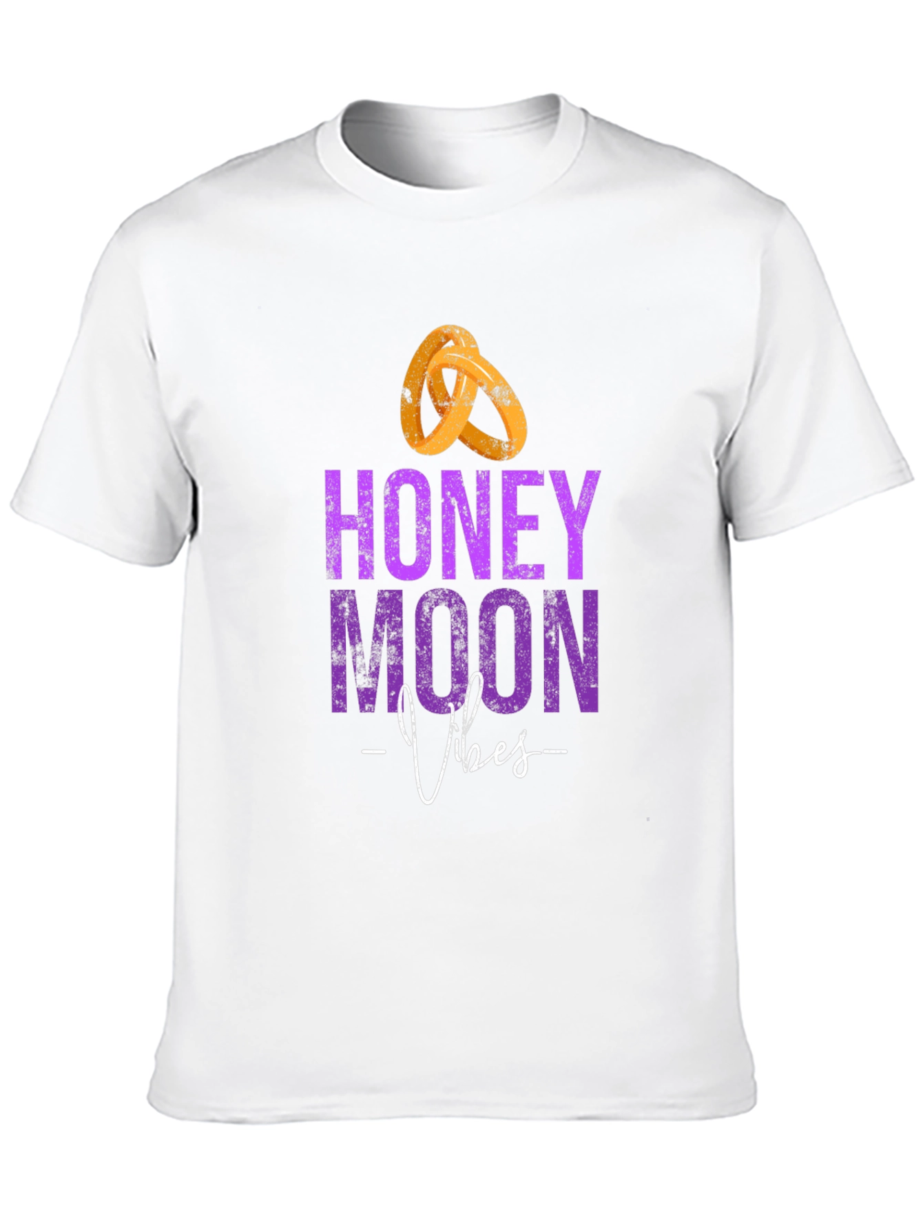 Honeymoon Vibes Black T-Shirt