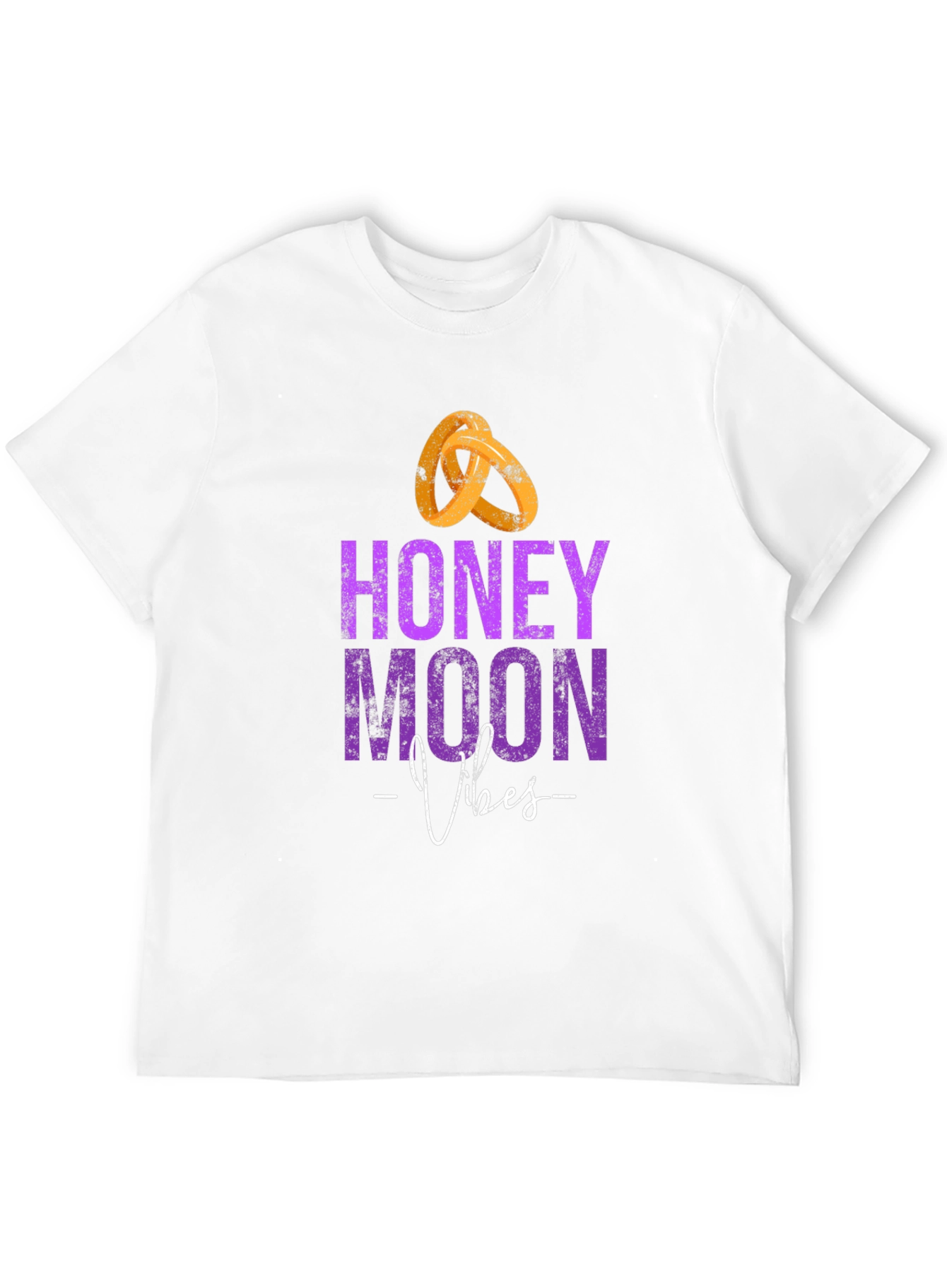 Honeymoon Vibes Black T-Shirt