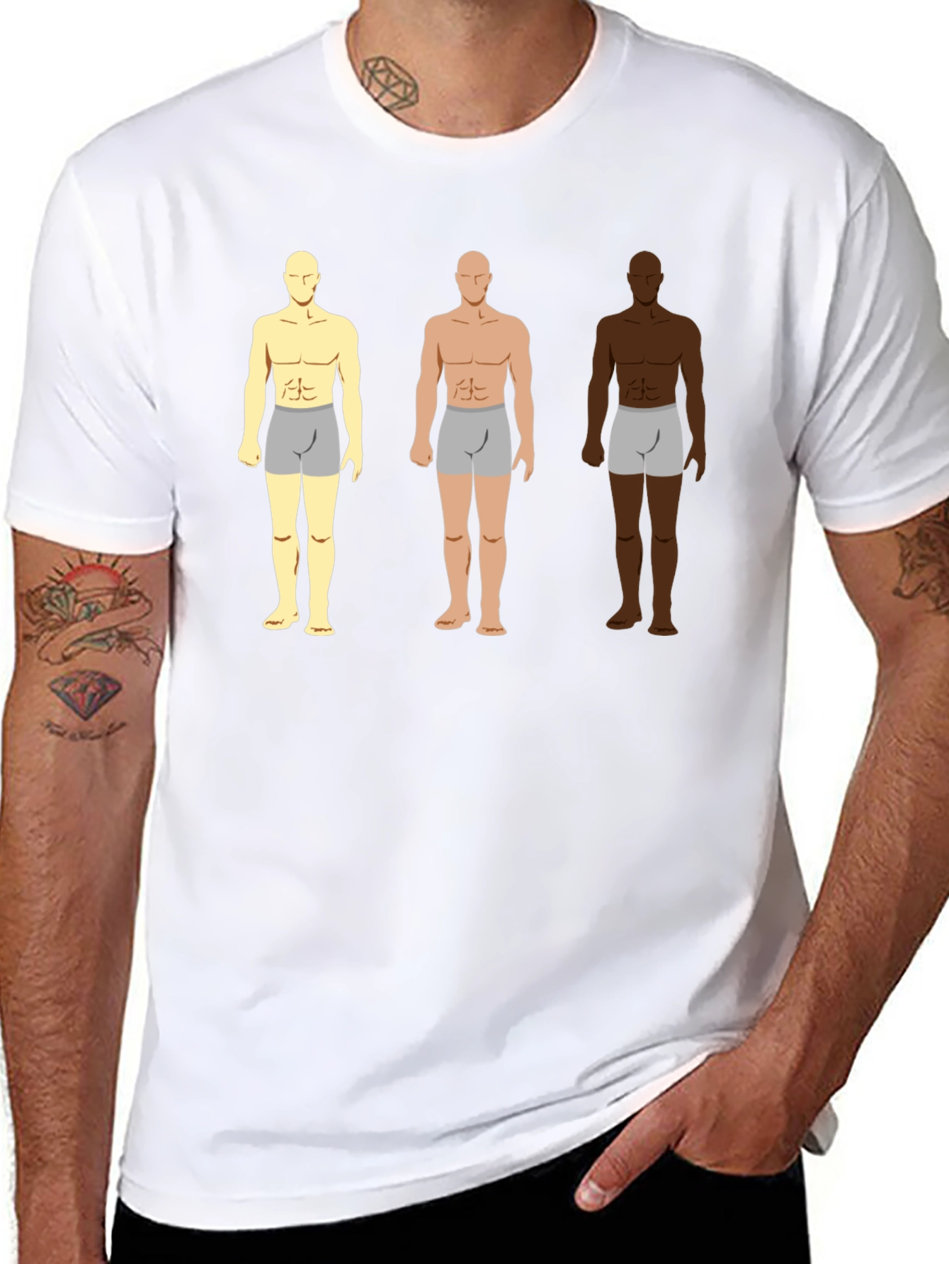 Diversity Illustration T-Shirt
