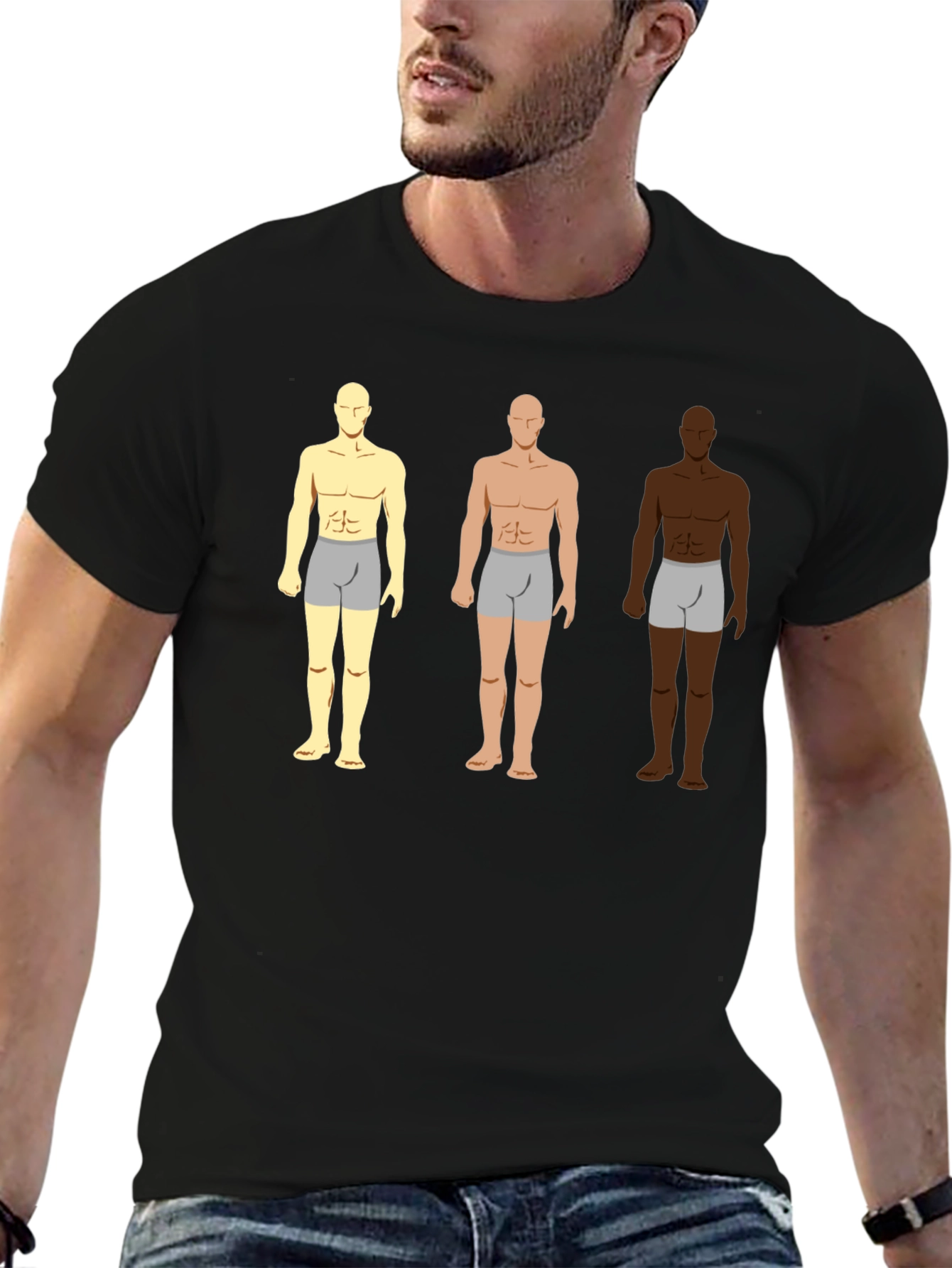 Diversity Illustration T-Shirt