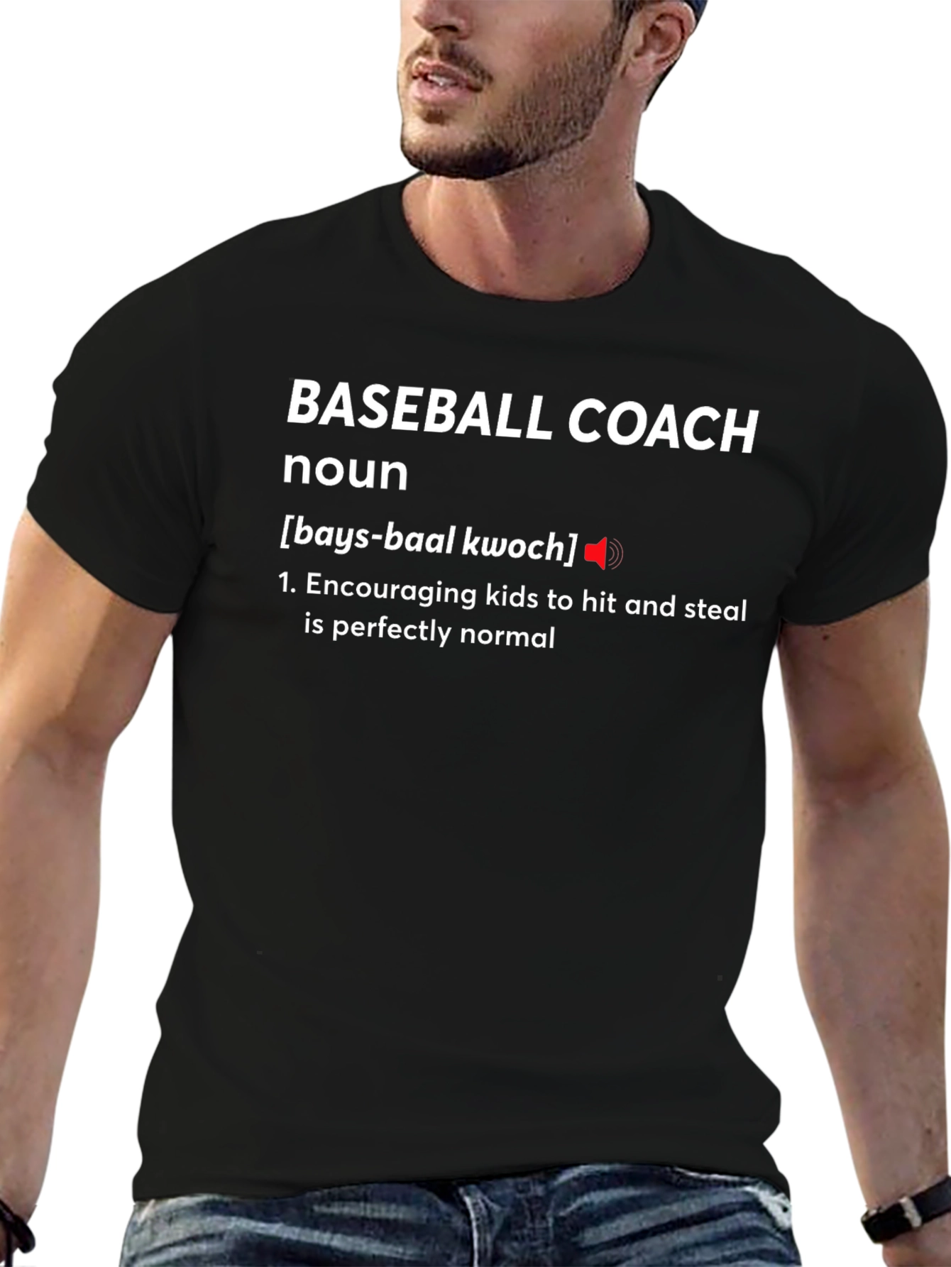 Baseball Coach Definition T-Shirt