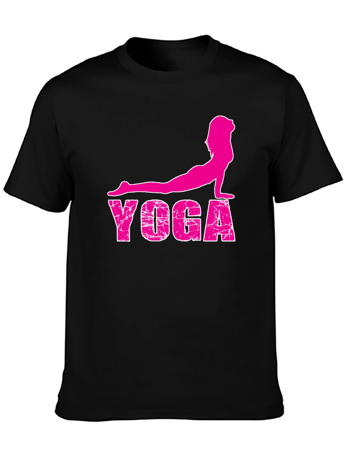 Yoga Graphic Tee - Black