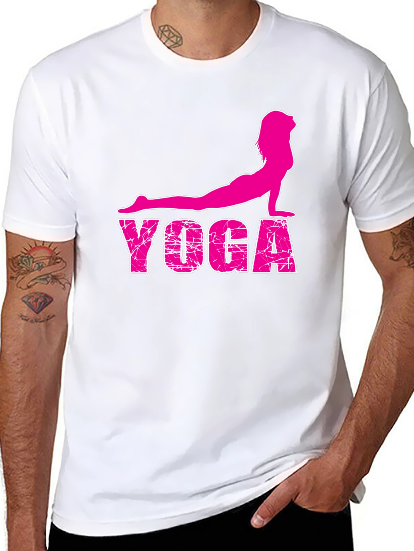 Yoga Graphic Tee - Black