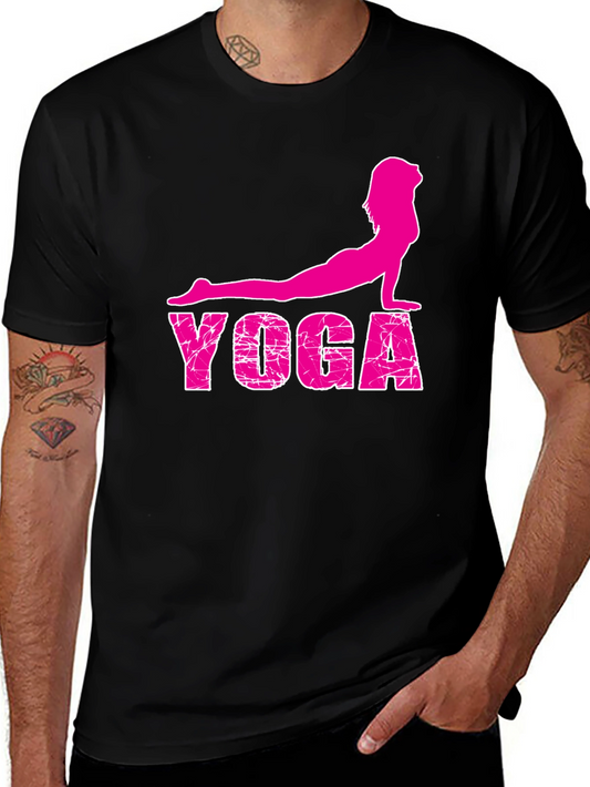 Yoga Graphic Tee - Black