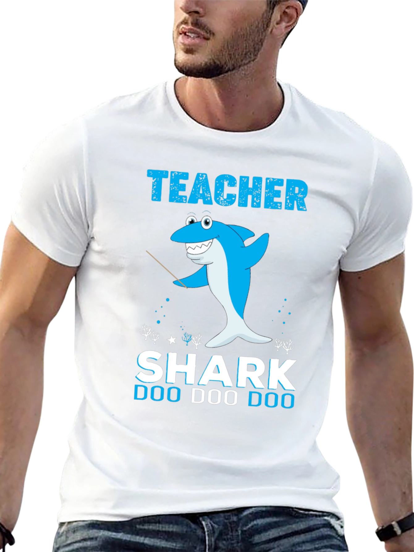 Teacher Shark Doo Doo Doo Graphic T-Shirt