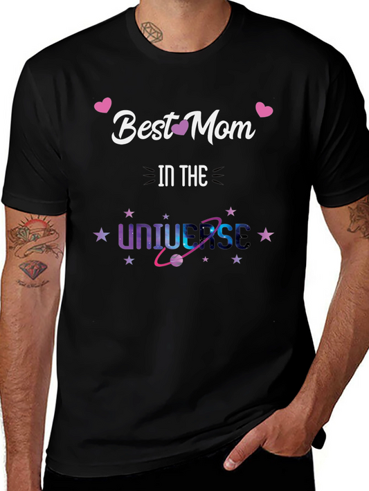 Best Mom in the Universe Graphic Tee