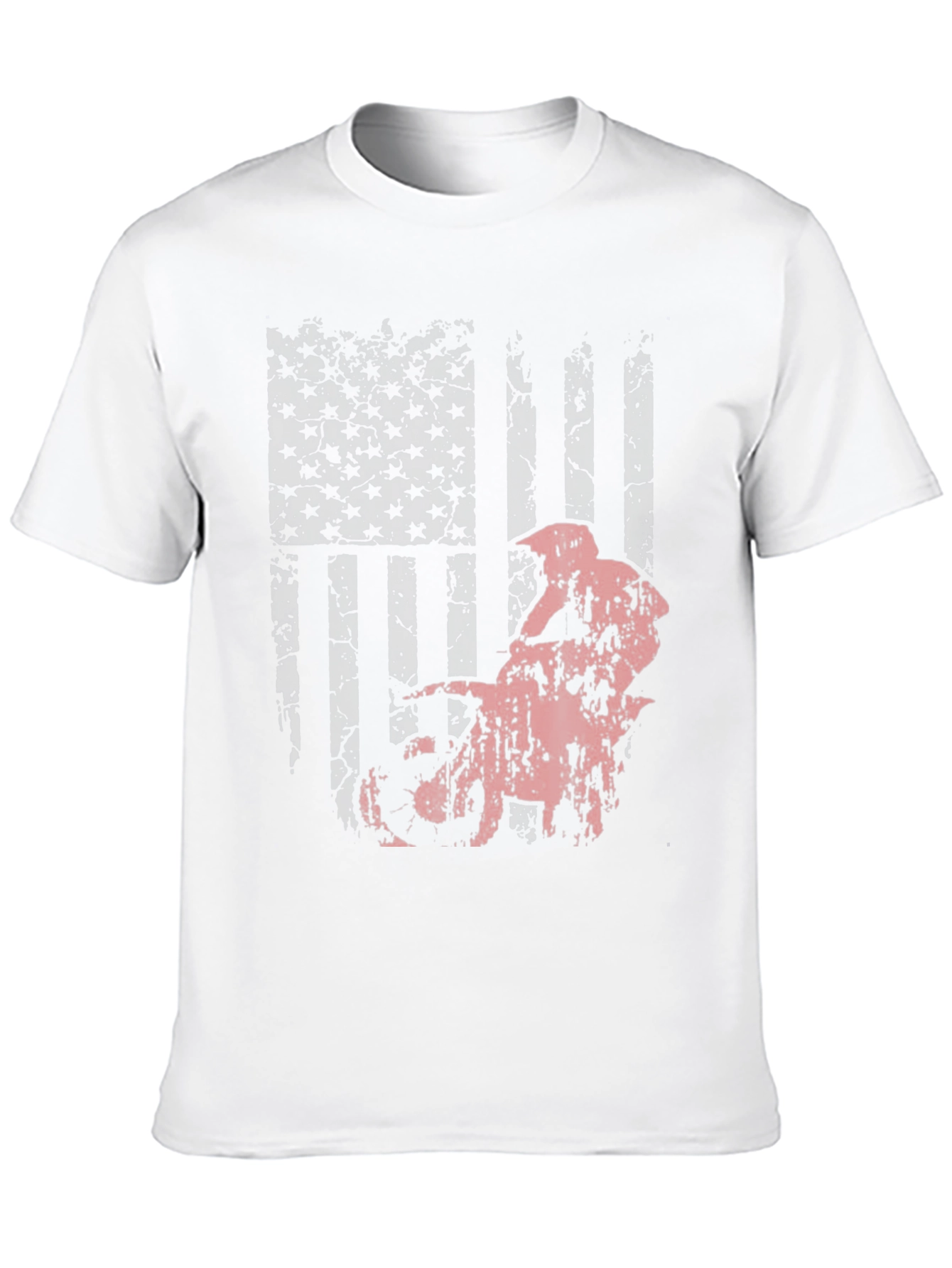 American Flag Motocross T-Shirt