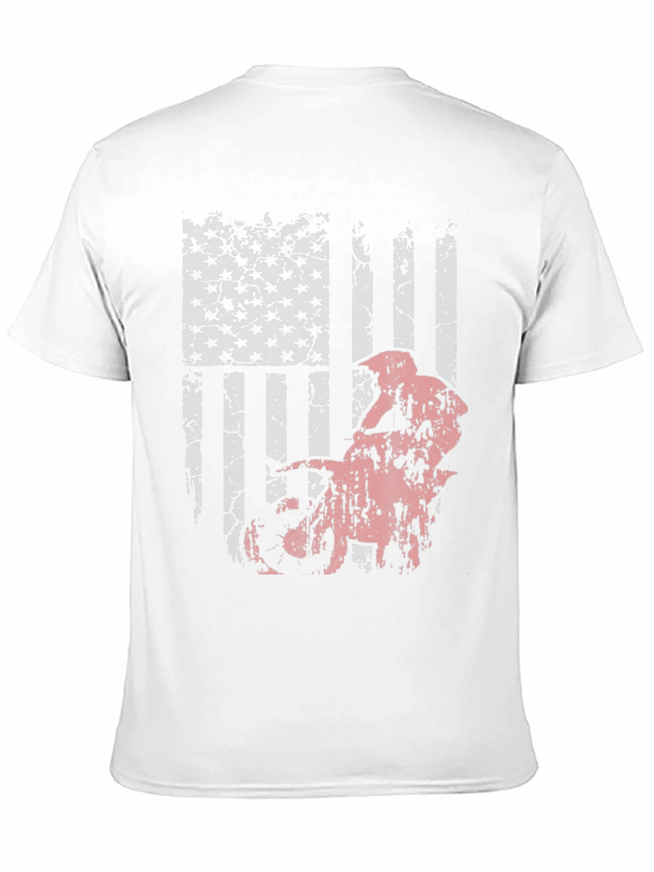 American Flag Motocross T-Shirt