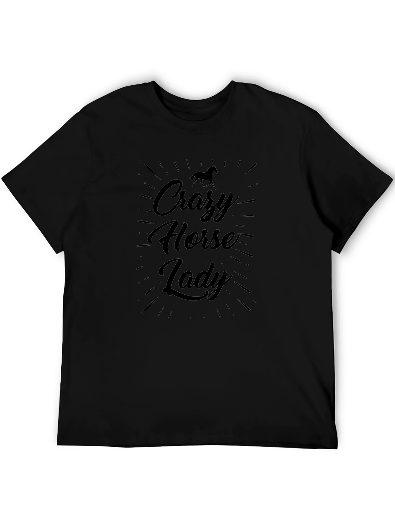 Crazy Horse Lady Graphic T-Shirt
