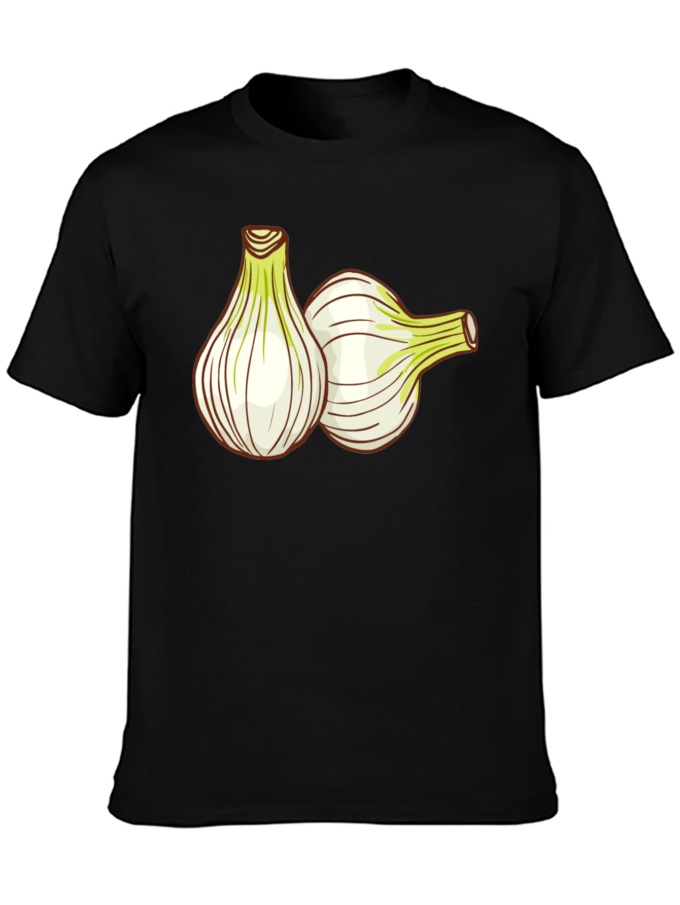 Onion Graphic T-Shirt - Black Cotton Tee