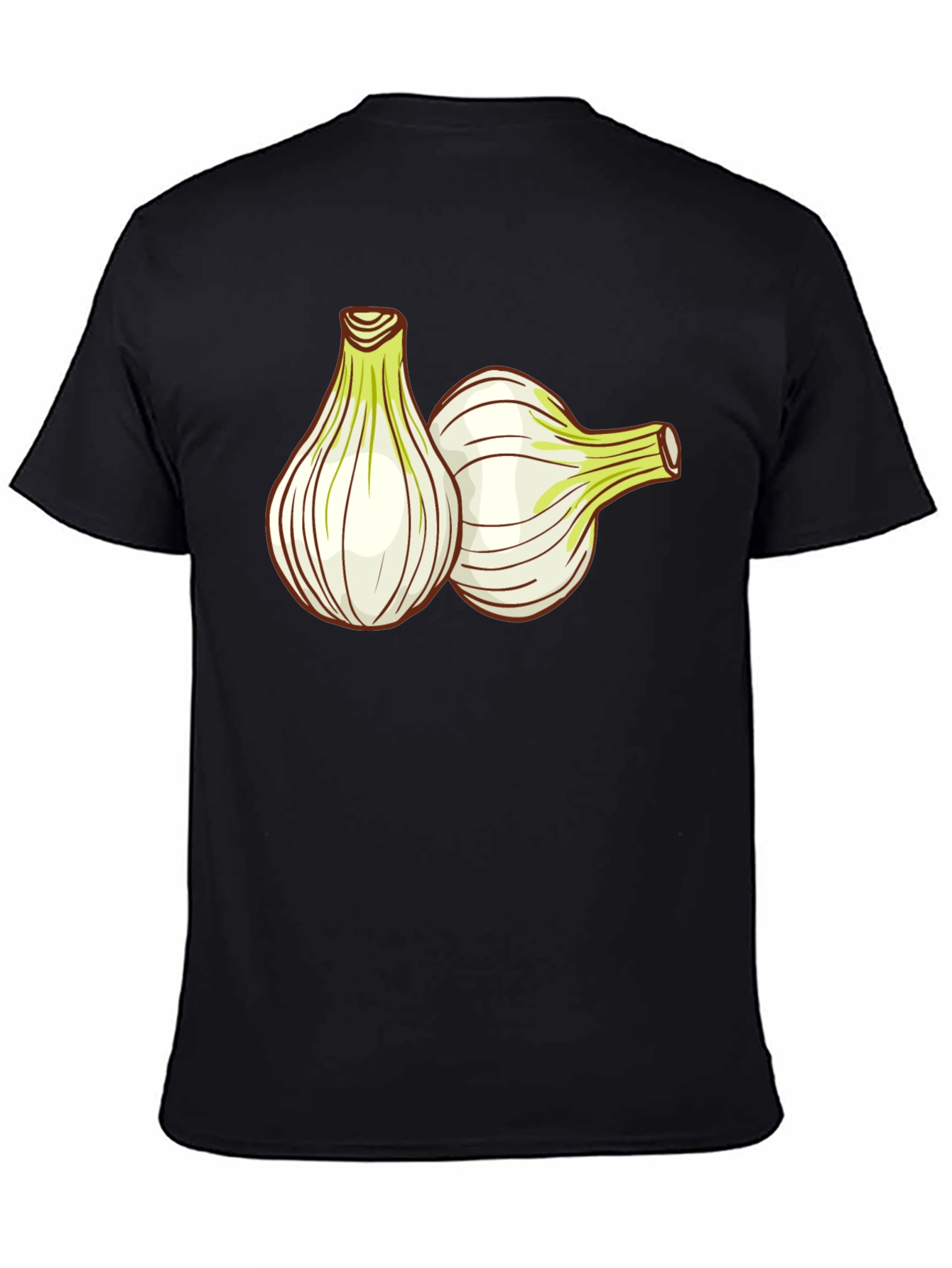 Onion Graphic T-Shirt - Black Cotton Tee