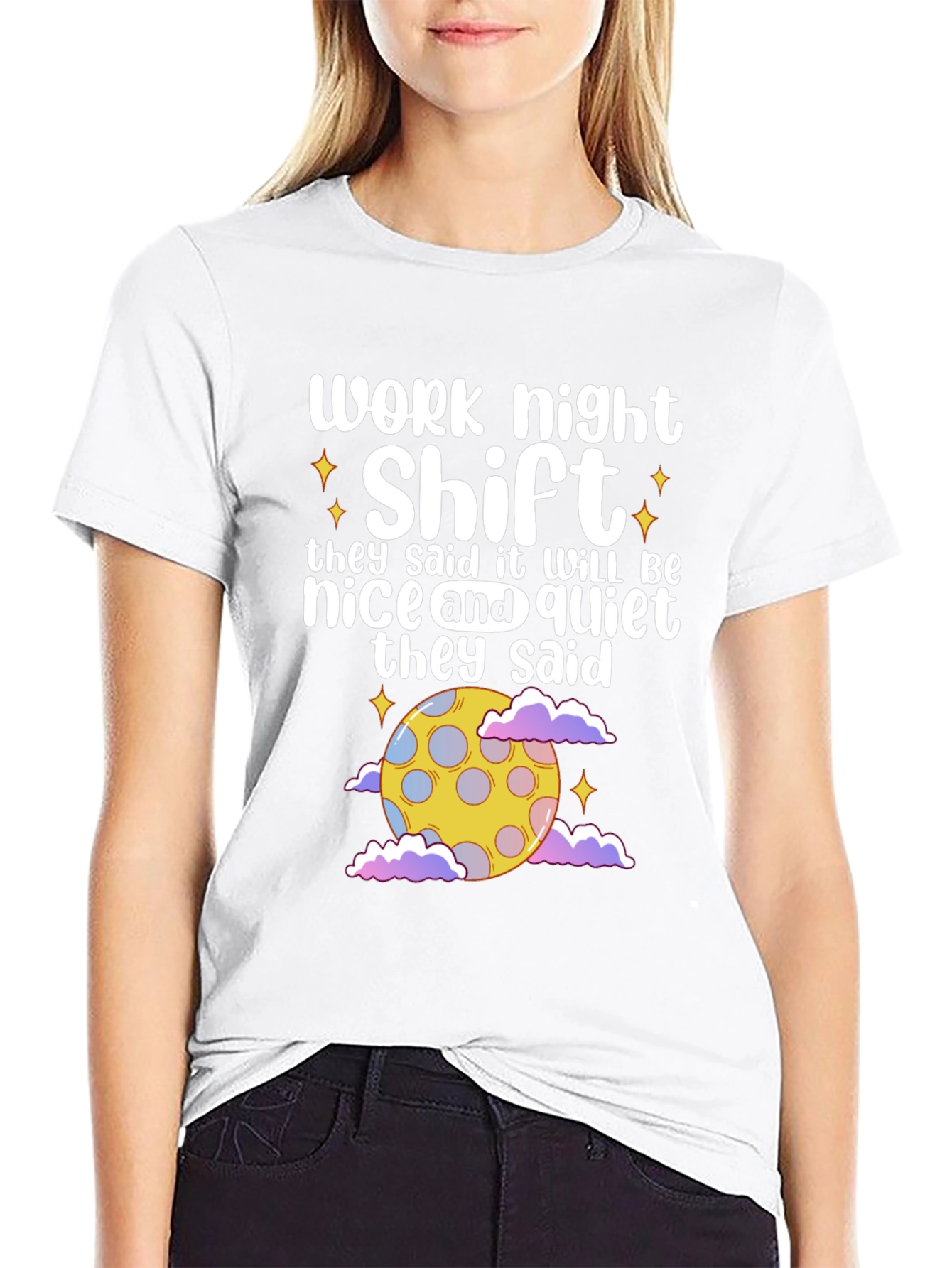 Work Night Shift T-Shirt - Nice & Quiet