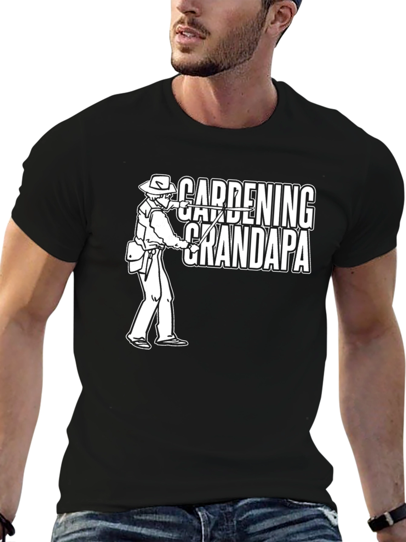 Gardening Grandapa T-Shirt Garden Humor Tee