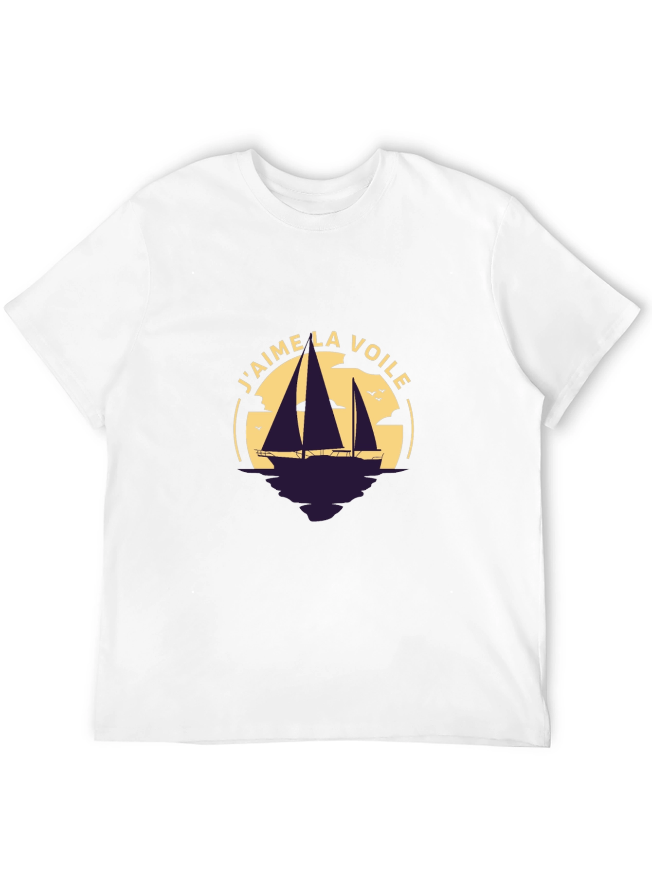 Jaime la Voile Sailing T-Shirt - Black