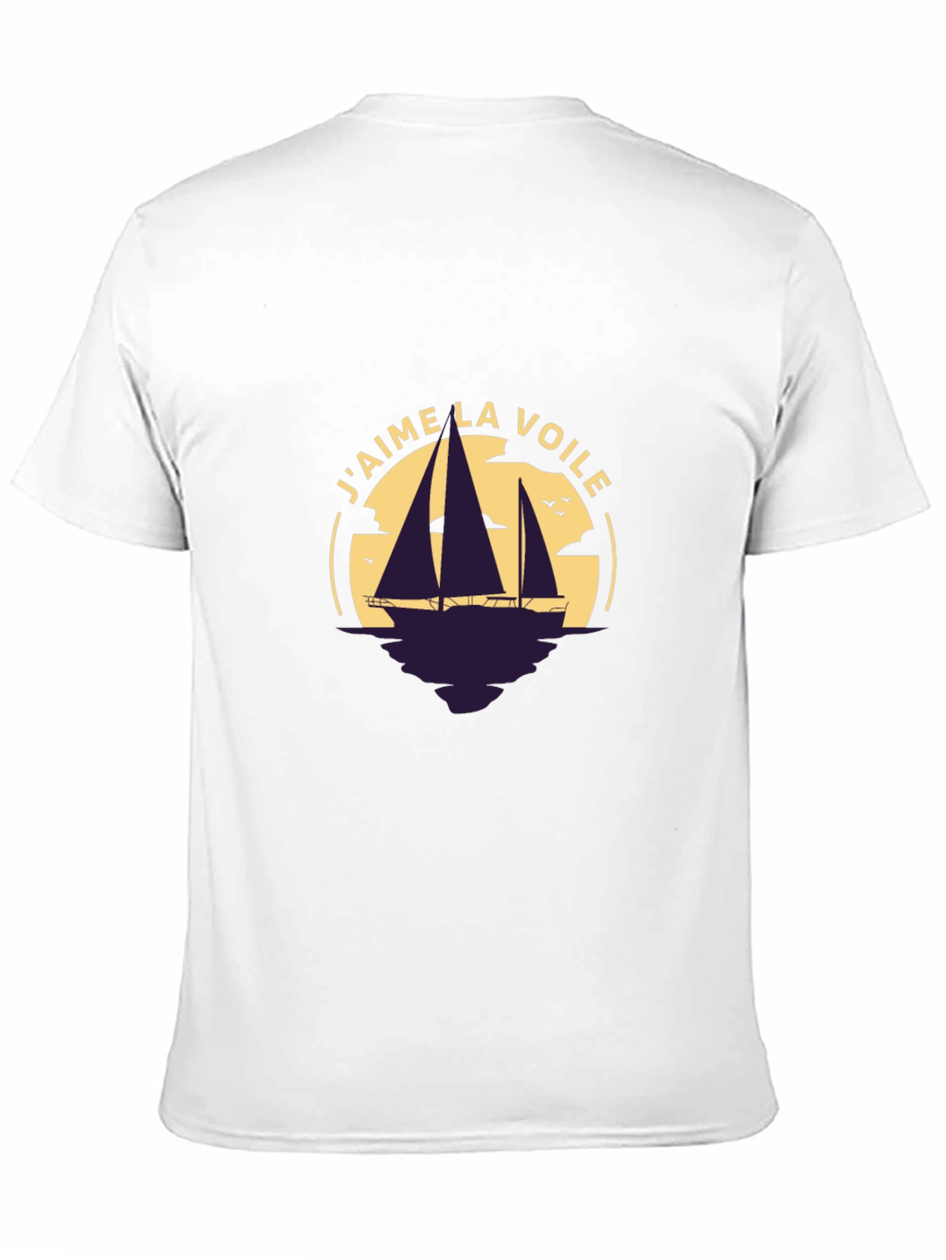 Jaime la Voile Sailing T-Shirt - Black