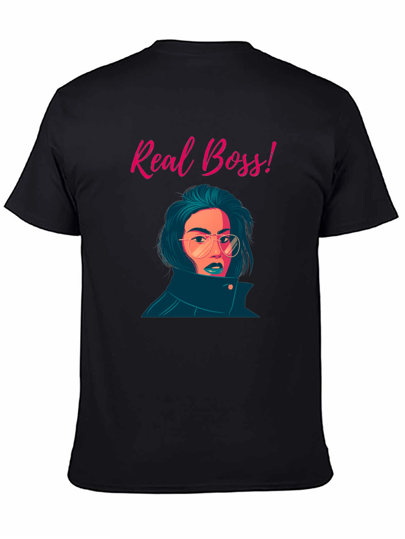 Real Boss Graphic Tee - Stylish & Confident