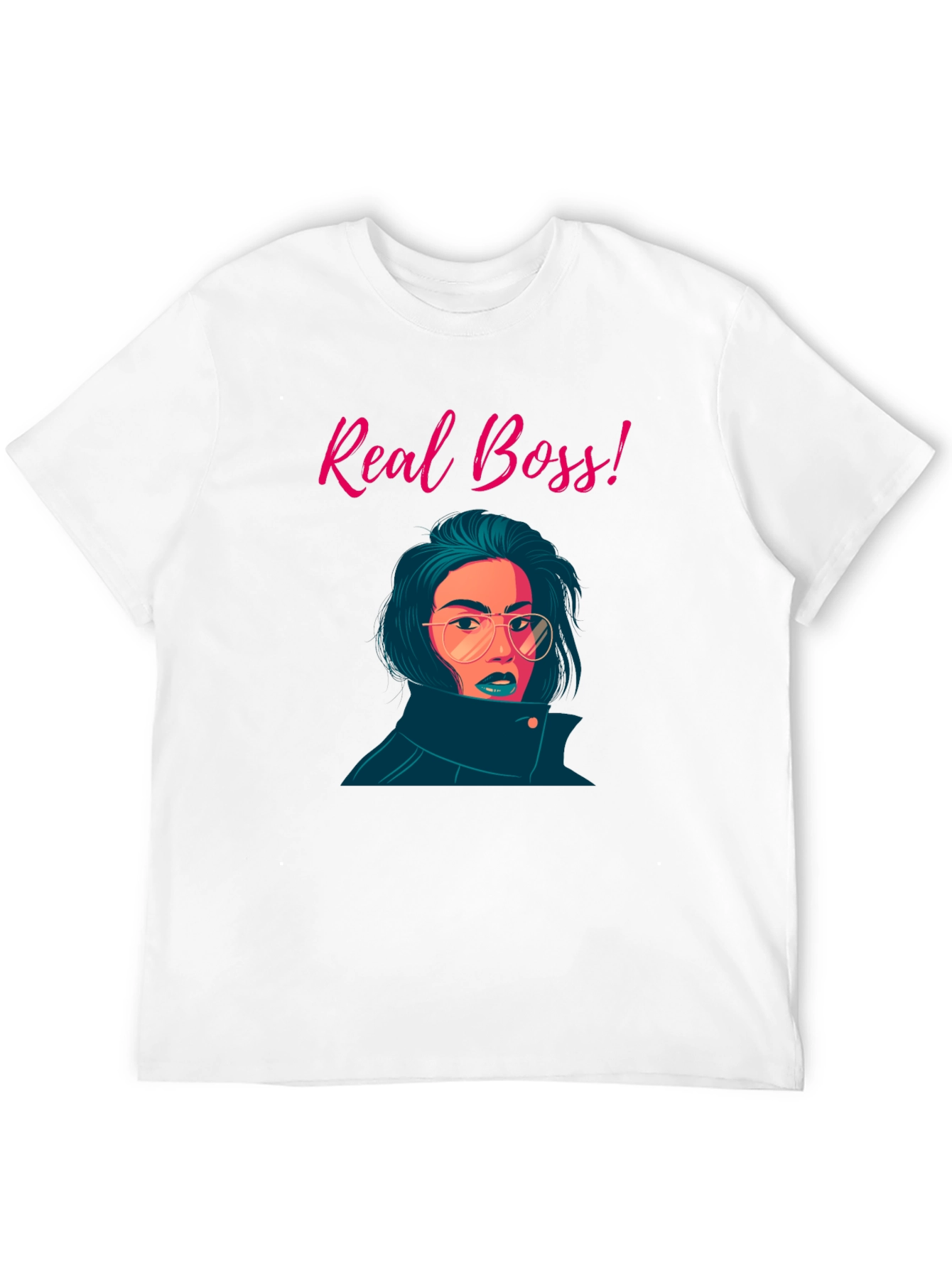 Real Boss Graphic Tee - Stylish & Confident